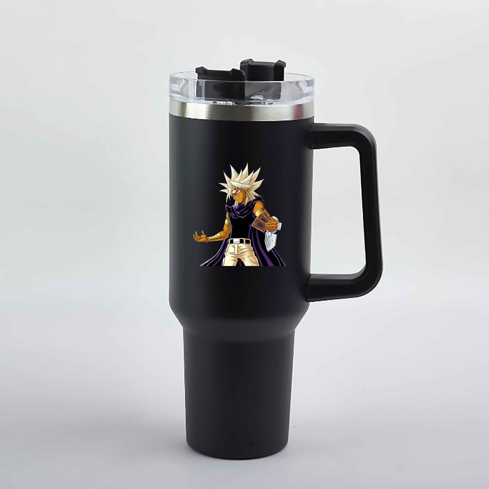 （画像用） 遊☆戯☆王 Yu-Gi-Oh! 1200mL車用タンブラー（カラープリント）