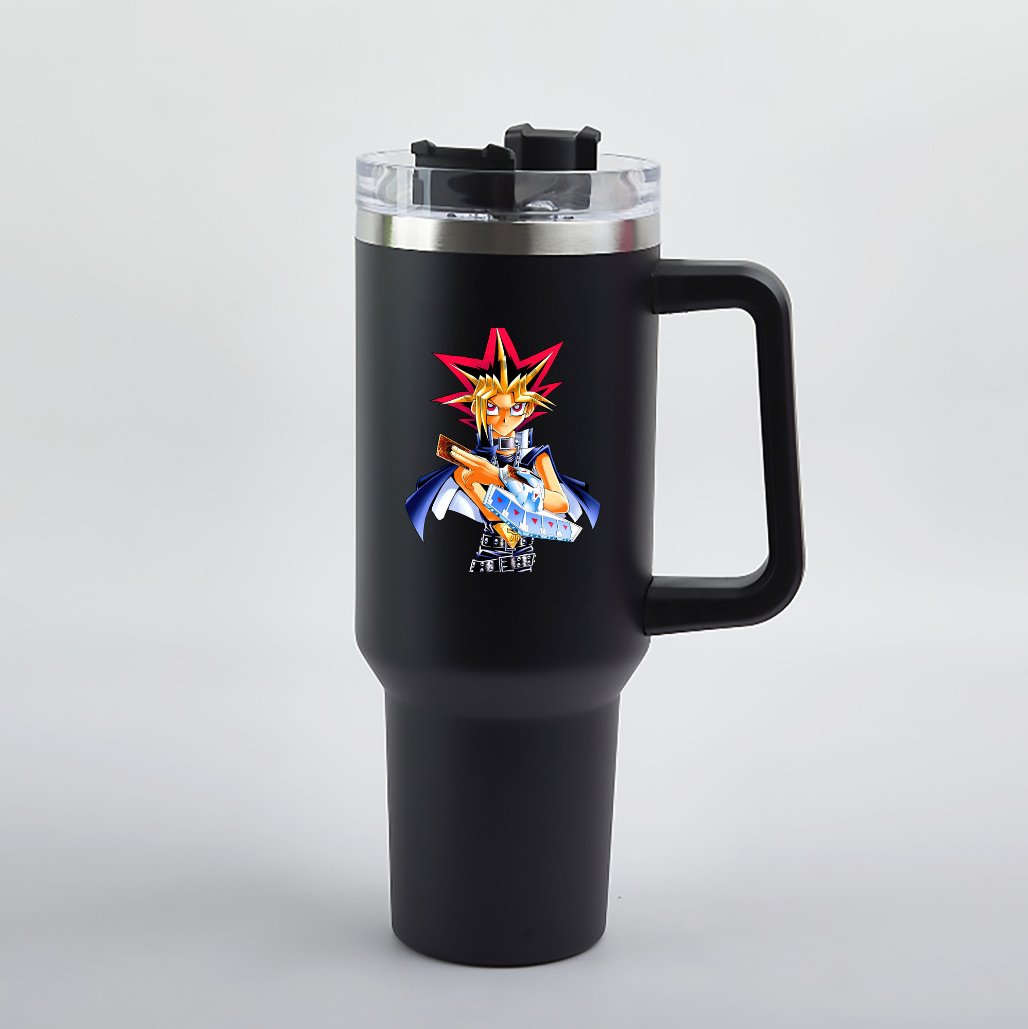（画像用） 遊☆戯☆王 Yu-Gi-Oh! 1200mL車用タンブラー（カラープリント）
