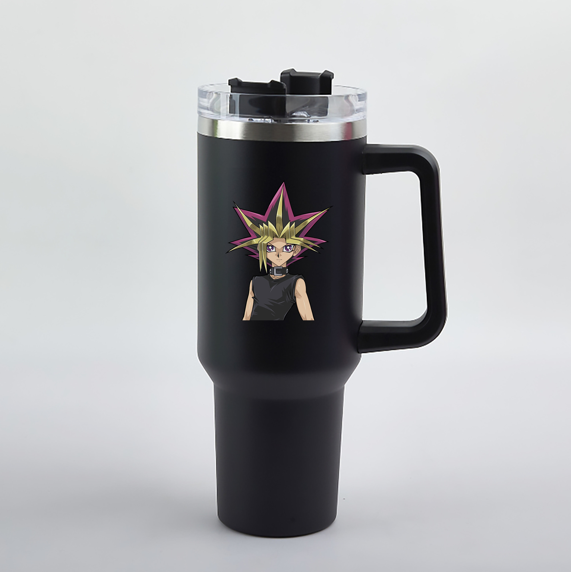 （画像用） 遊☆戯☆王 Yu-Gi-Oh! 1200mL車用タンブラー（カラープリント）