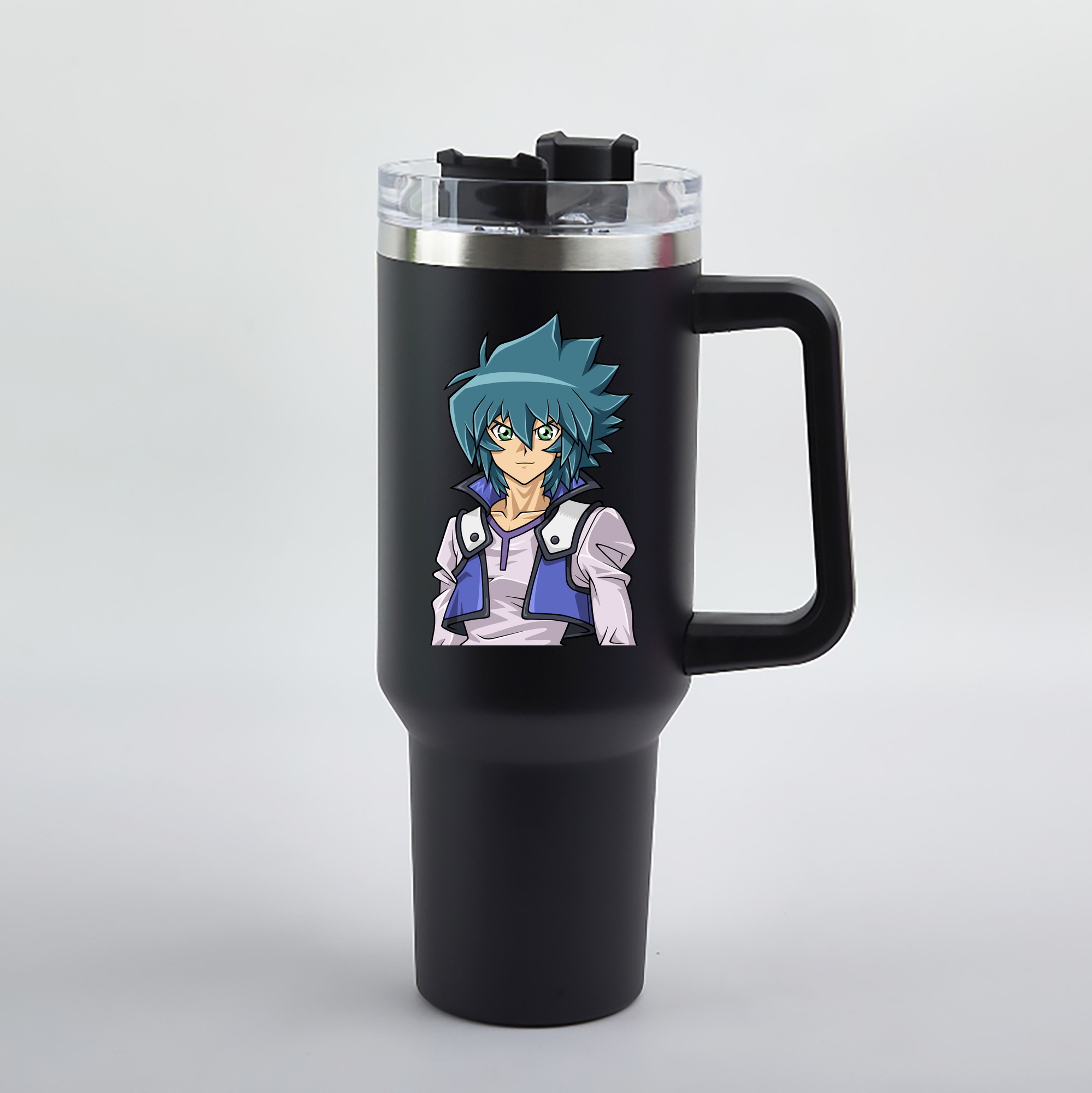 （画像用） 遊☆戯☆王 Yu-Gi-Oh! 1200mL車用タンブラー（カラープリント）