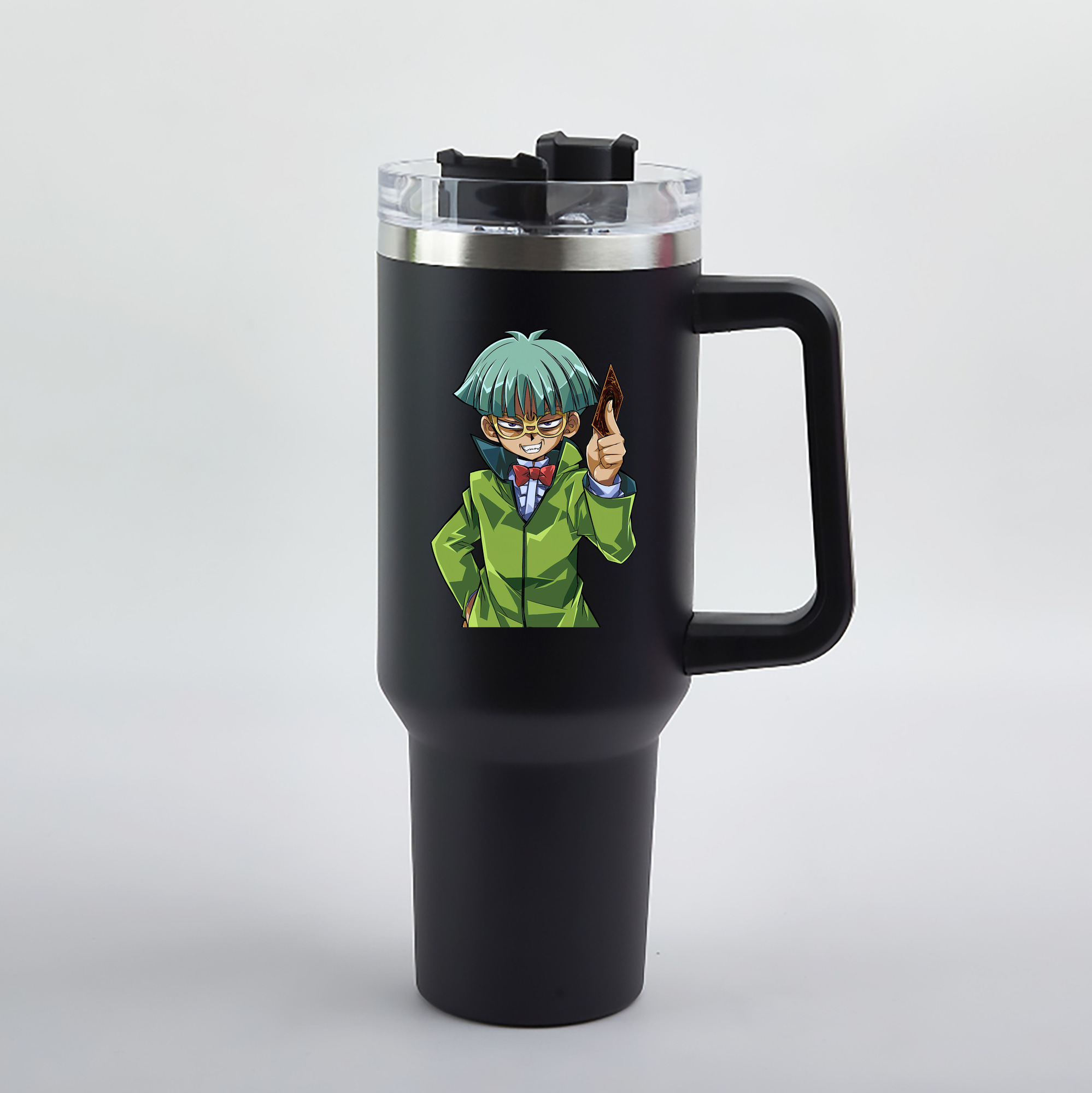 （画像用） 遊☆戯☆王 Yu-Gi-Oh! 1200mL車用タンブラー（カラープリント）