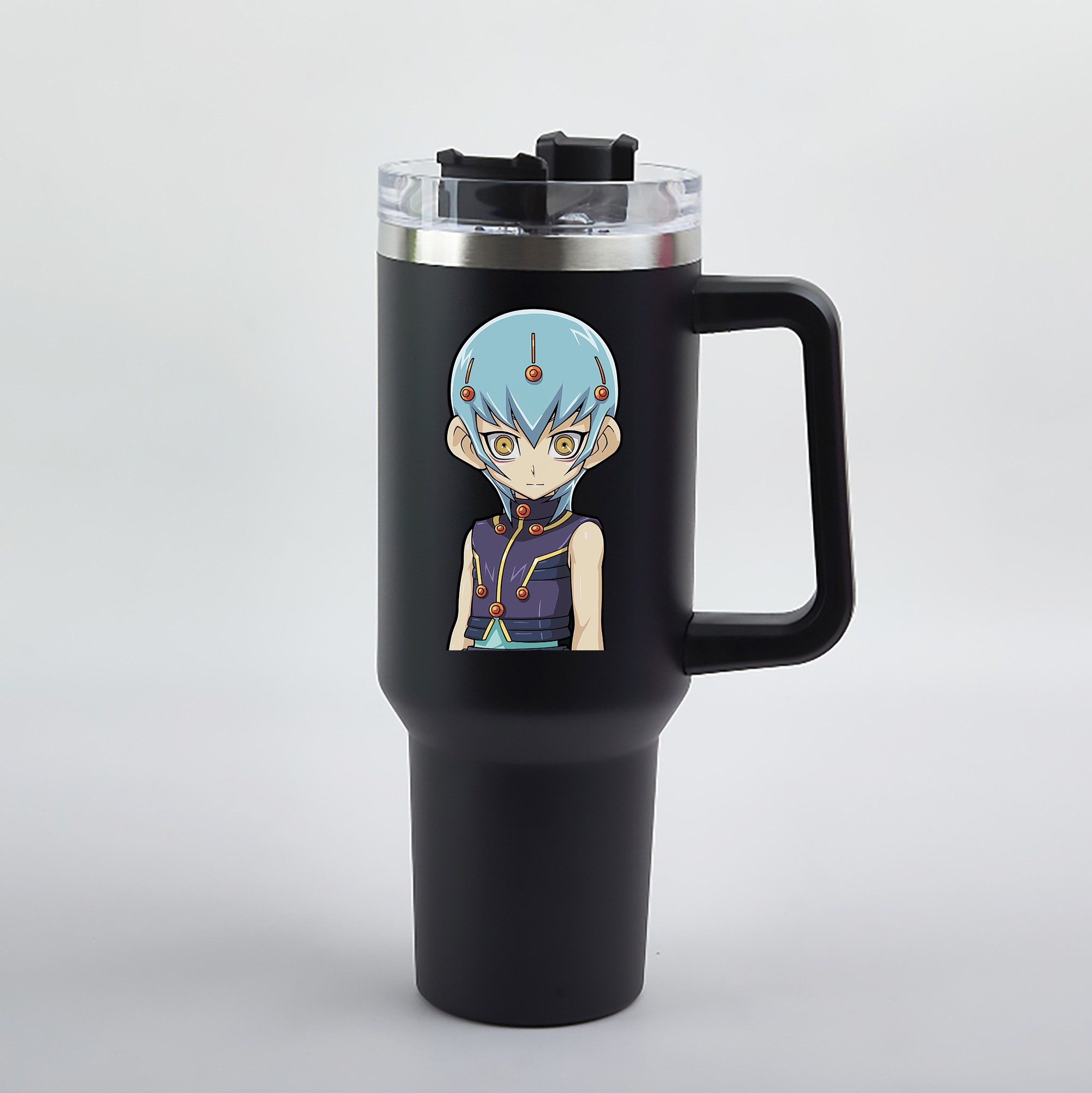 （画像用） 遊☆戯☆王 Yu-Gi-Oh! 1200mL車用タンブラー（カラープリント）