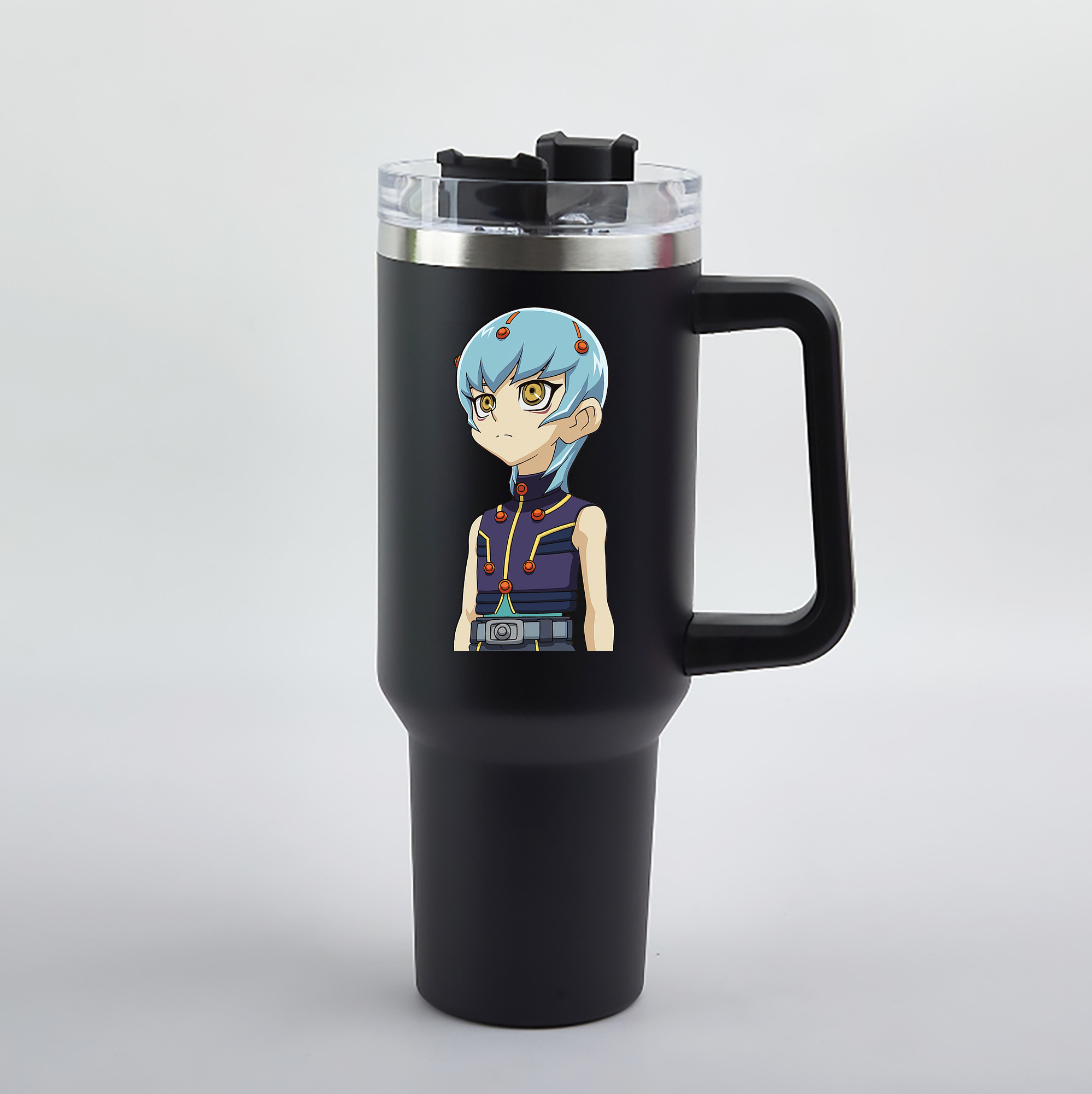 （画像用） 遊☆戯☆王 Yu-Gi-Oh! 1200mL車用タンブラー（カラープリント）