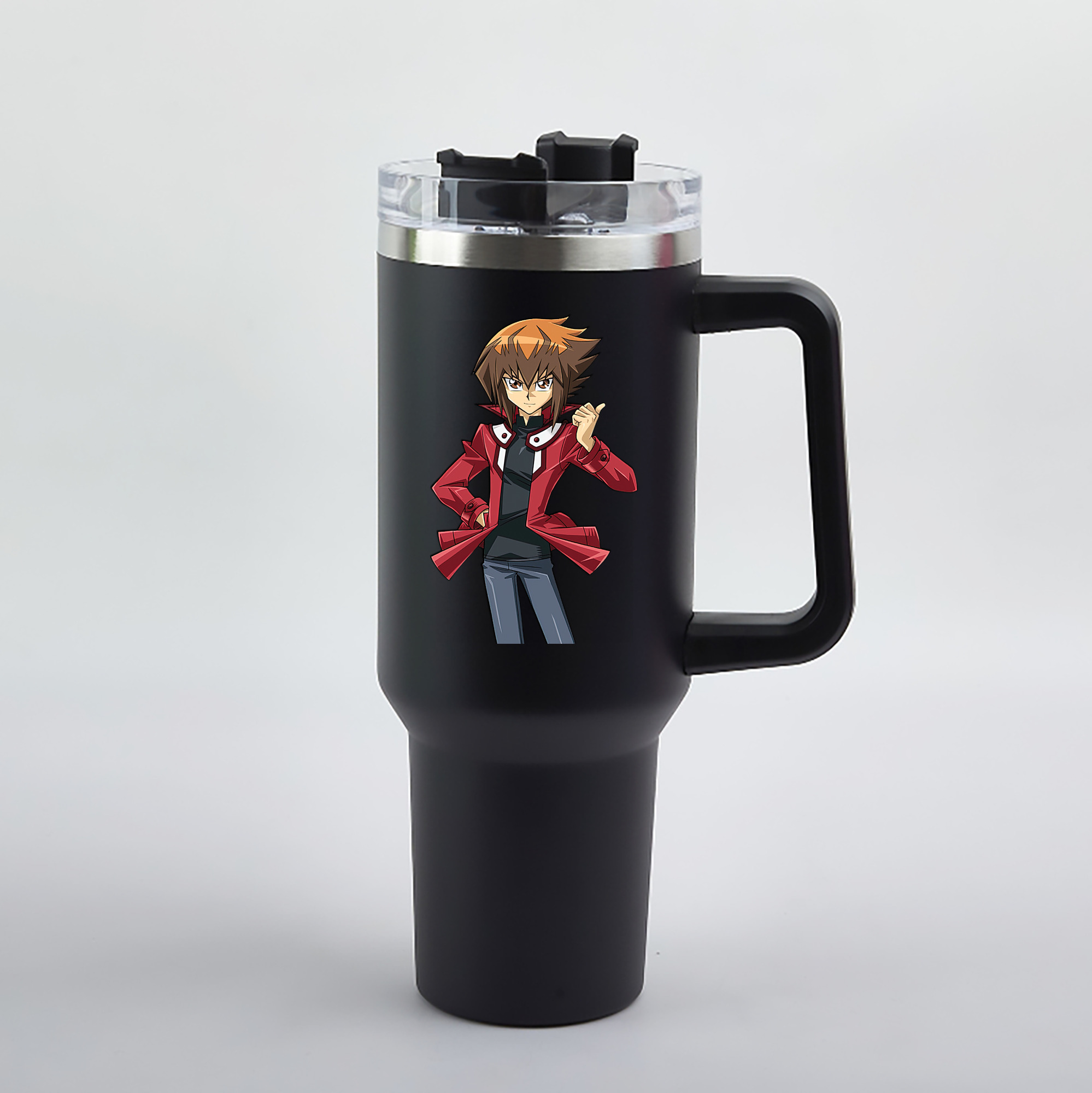 （画像用） 遊☆戯☆王 Yu-Gi-Oh! 1200mL車用タンブラー（カラープリント）