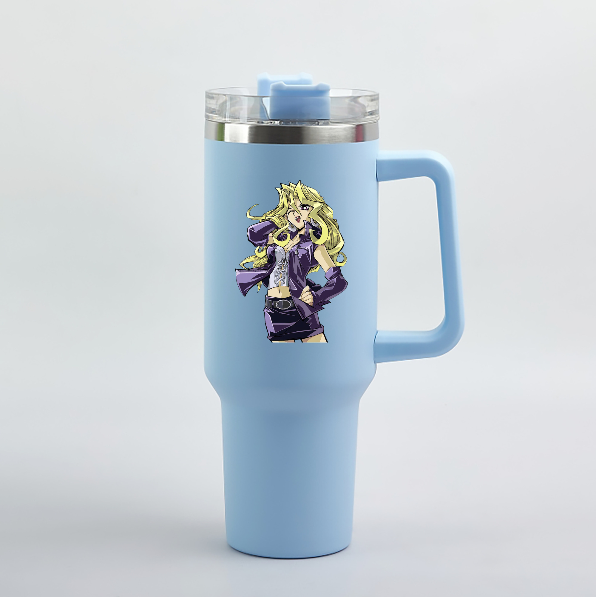 （画像用） 遊☆戯☆王 Yu-Gi-Oh! 1200mL車用タンブラー（カラープリント）