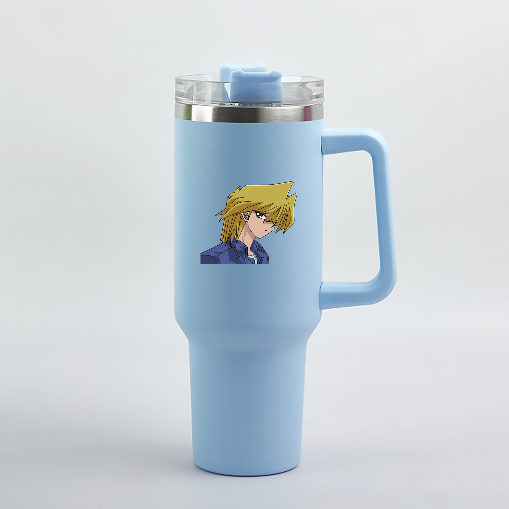 （画像用） 遊☆戯☆王 Yu-Gi-Oh! 1200mL車用タンブラー（カラープリント）