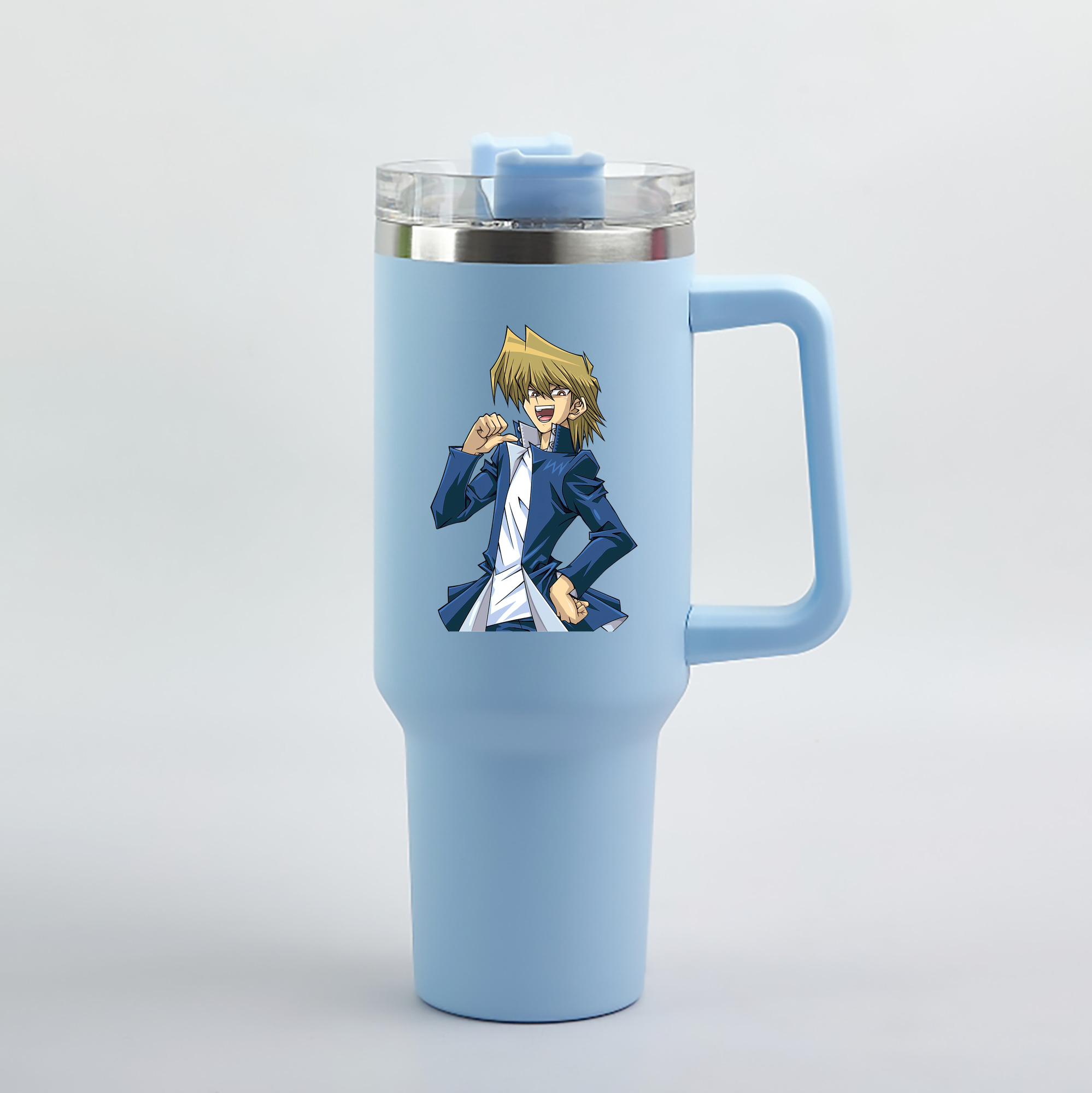 （画像用） 遊☆戯☆王 Yu-Gi-Oh! 1200mL車用タンブラー（カラープリント）