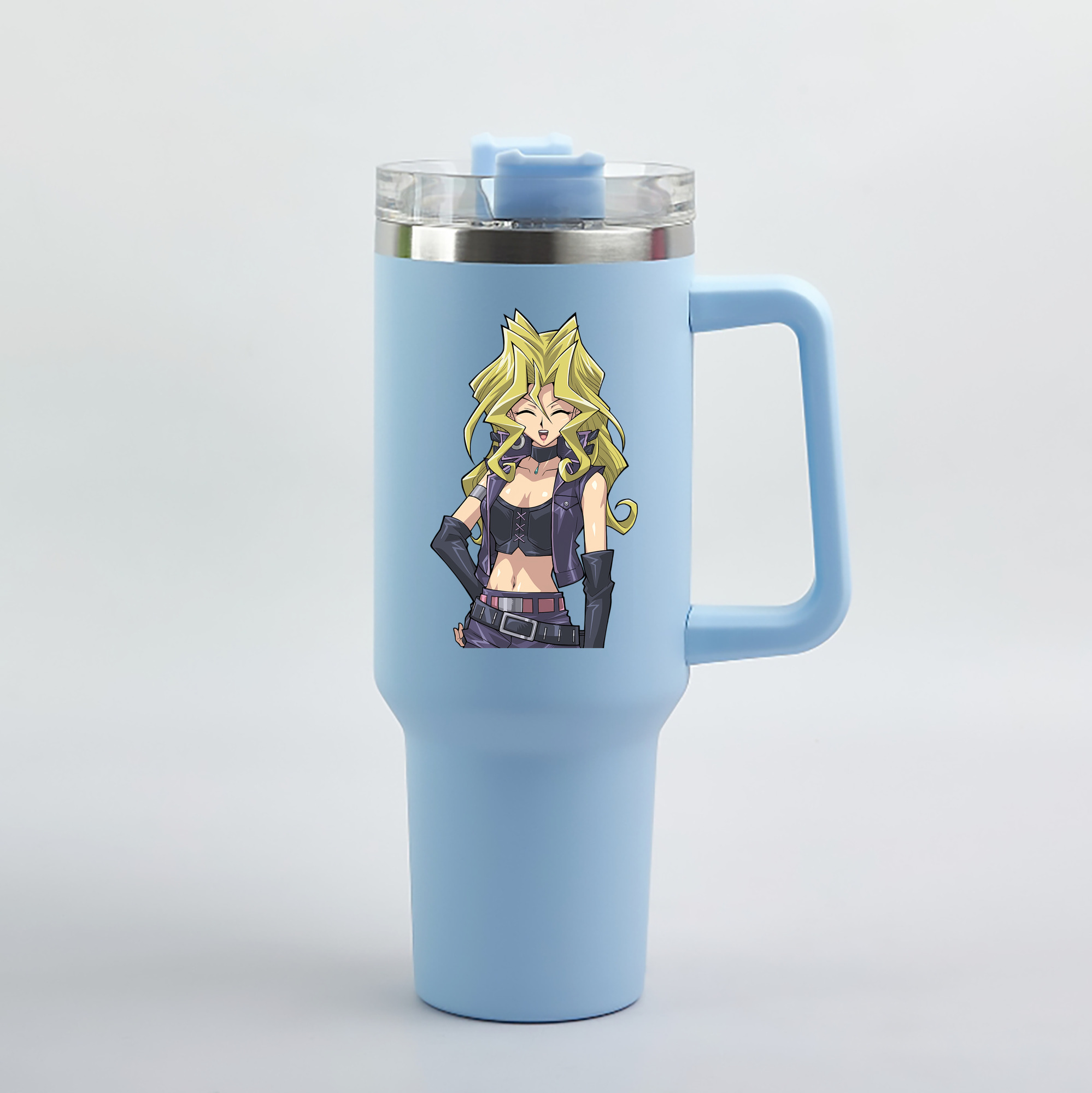 （画像用） 遊☆戯☆王 Yu-Gi-Oh! 1200mL車用タンブラー（カラープリント）