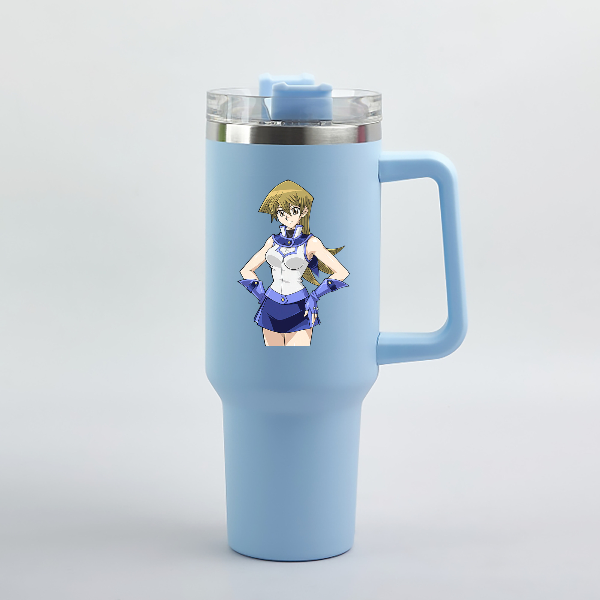 （画像用） 遊☆戯☆王 Yu-Gi-Oh! 1200mL車用タンブラー（カラープリント）