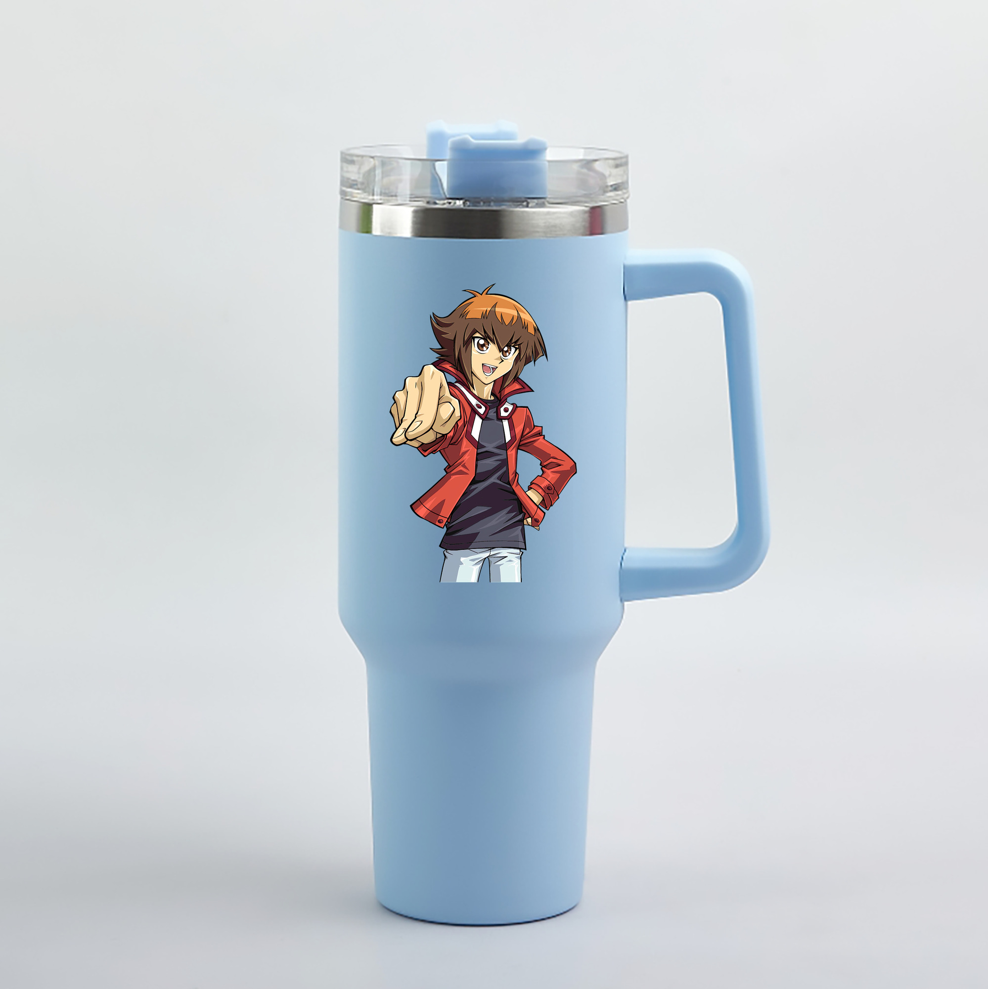 （画像用） 遊☆戯☆王 Yu-Gi-Oh! 1200mL車用タンブラー（カラープリント）