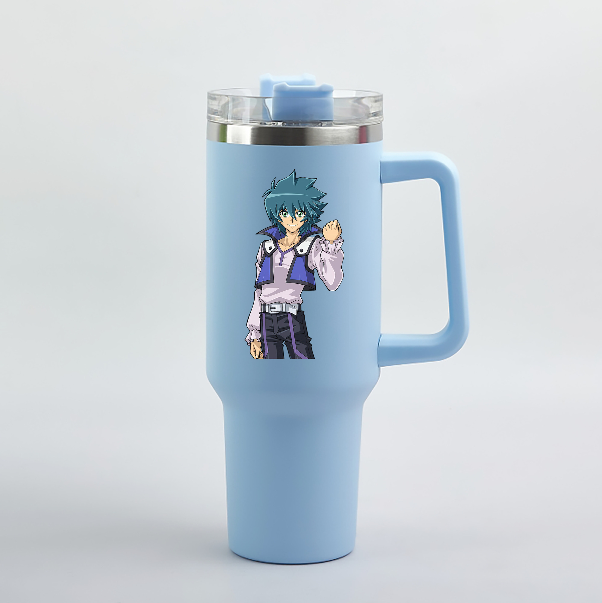 （画像用） 遊☆戯☆王 Yu-Gi-Oh! 1200mL車用タンブラー（カラープリント）