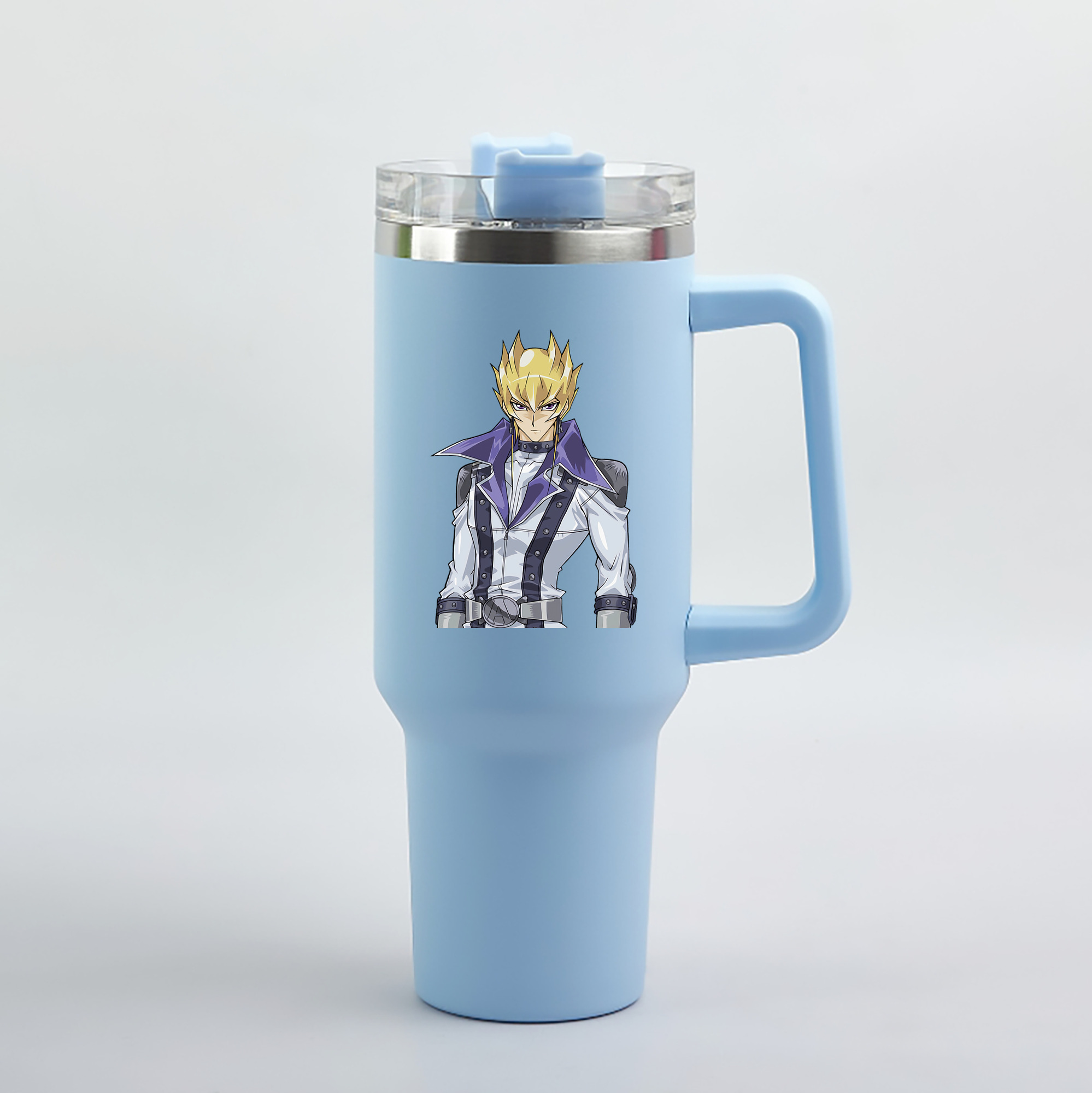 （画像用） 遊☆戯☆王 Yu-Gi-Oh! 1200mL車用タンブラー（カラープリント）