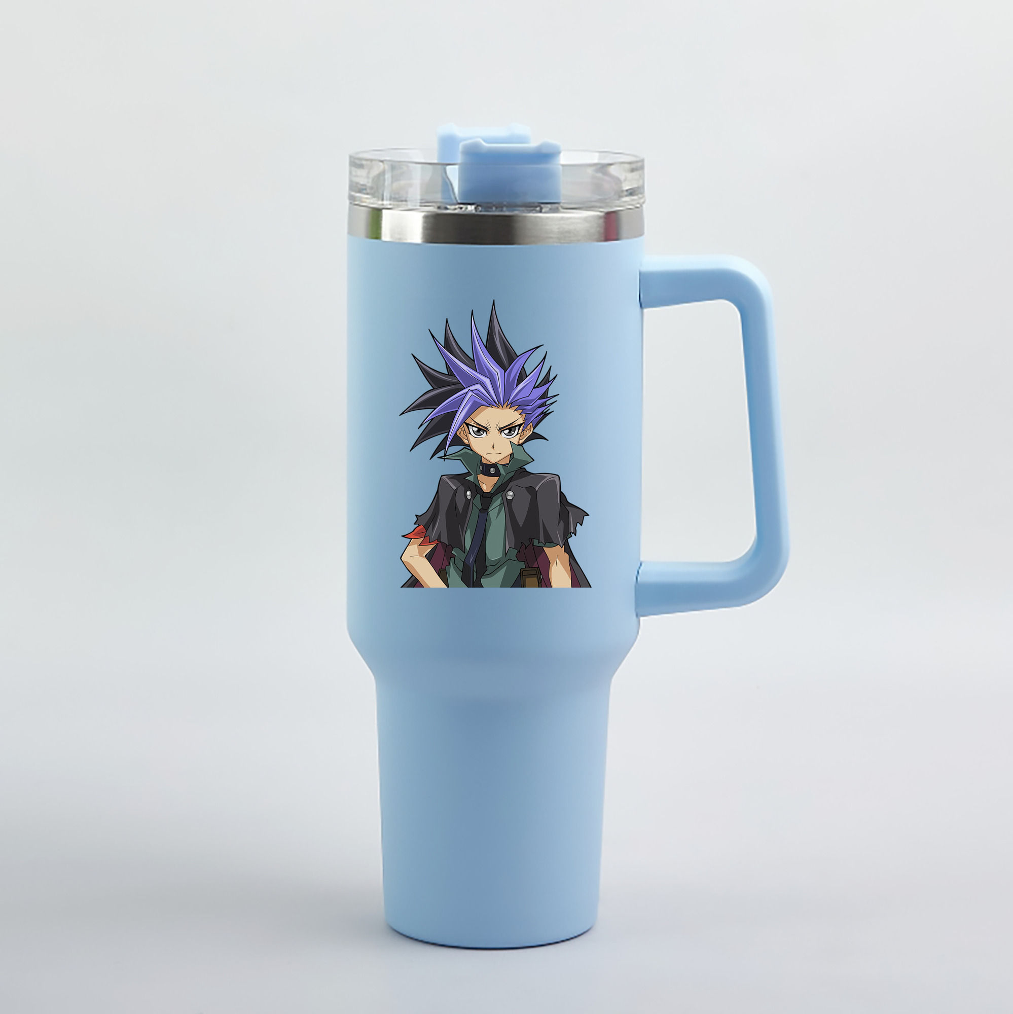 （画像用） 遊☆戯☆王 Yu-Gi-Oh! 1200mL車用タンブラー（カラープリント）