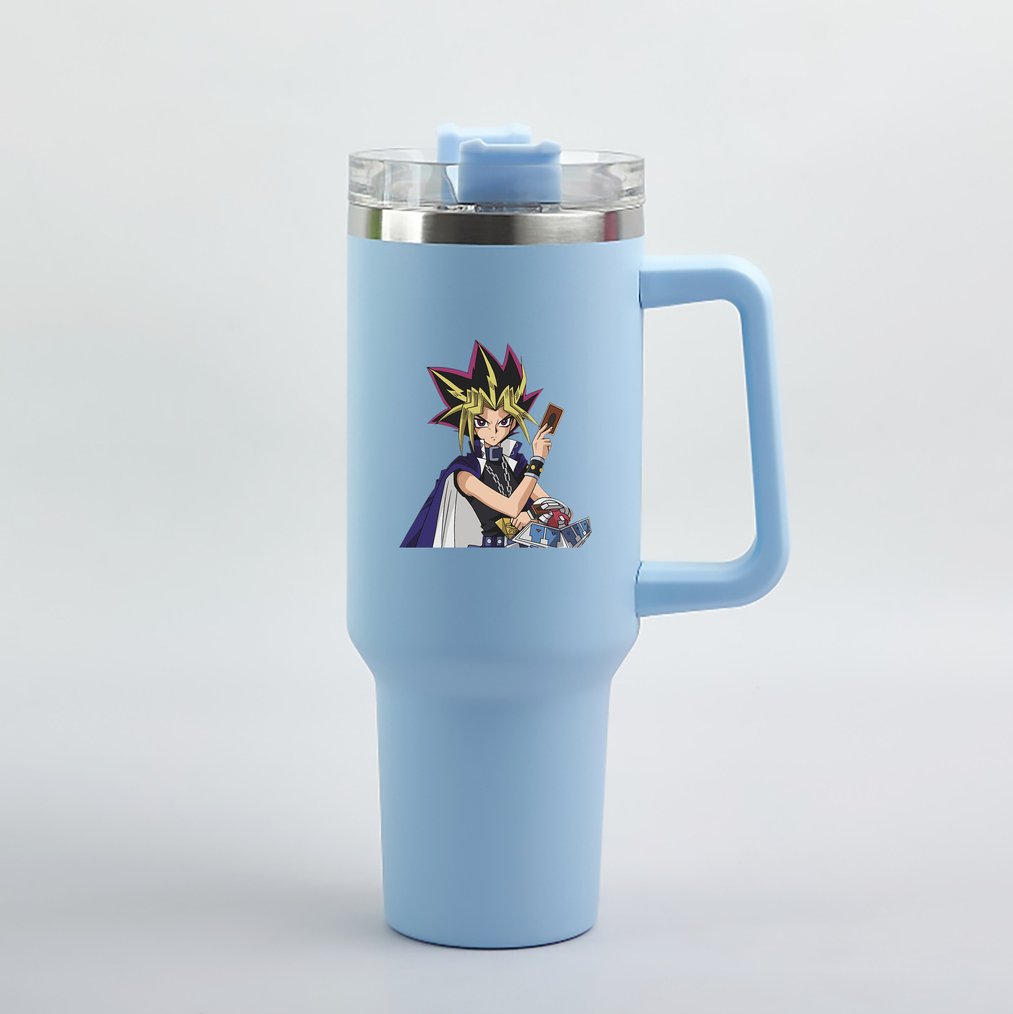 （画像用） 遊☆戯☆王 Yu-Gi-Oh! 1200mL車用タンブラー（カラープリント）