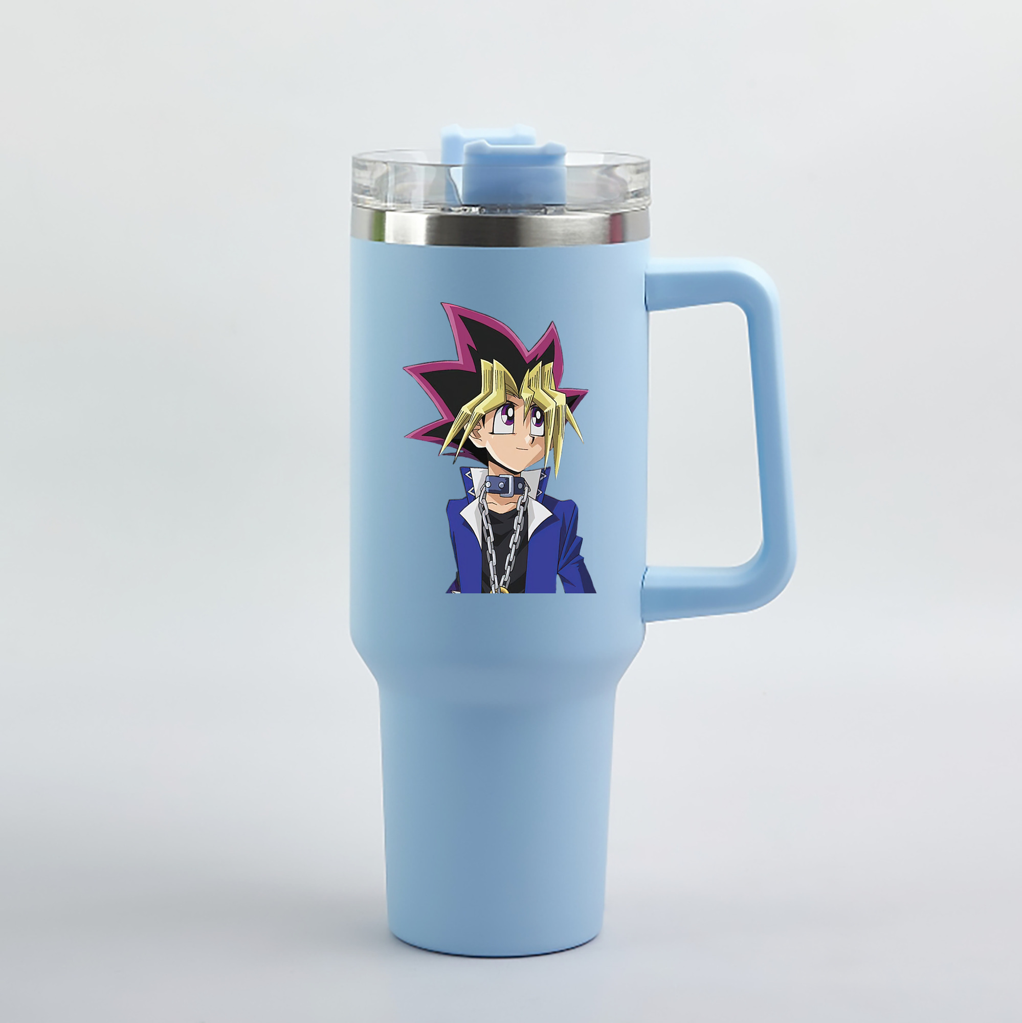 （画像用） 遊☆戯☆王 Yu-Gi-Oh! 1200mL車用タンブラー（カラープリント）