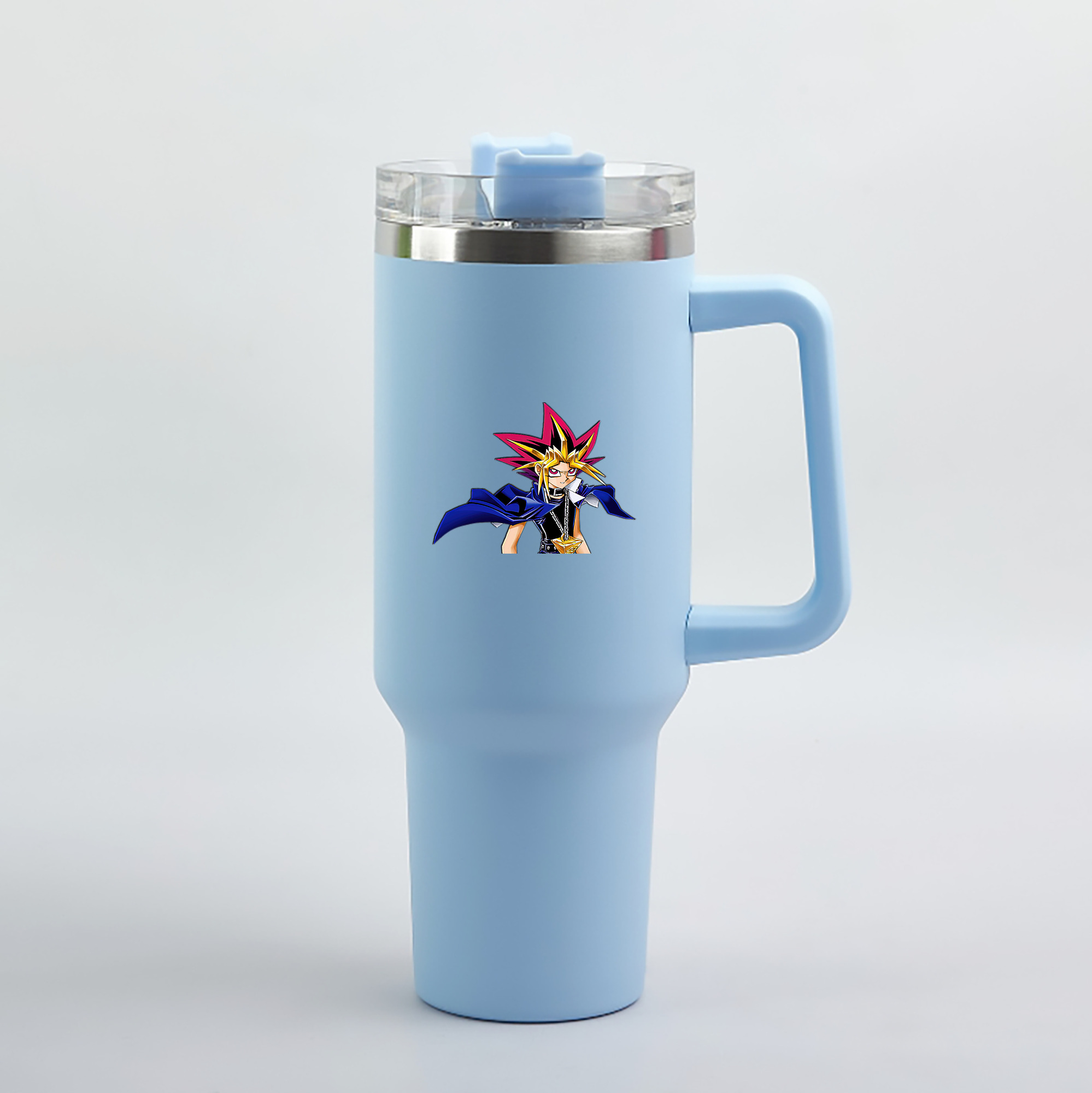 （画像用） 遊☆戯☆王 Yu-Gi-Oh! 1200mL車用タンブラー（カラープリント）