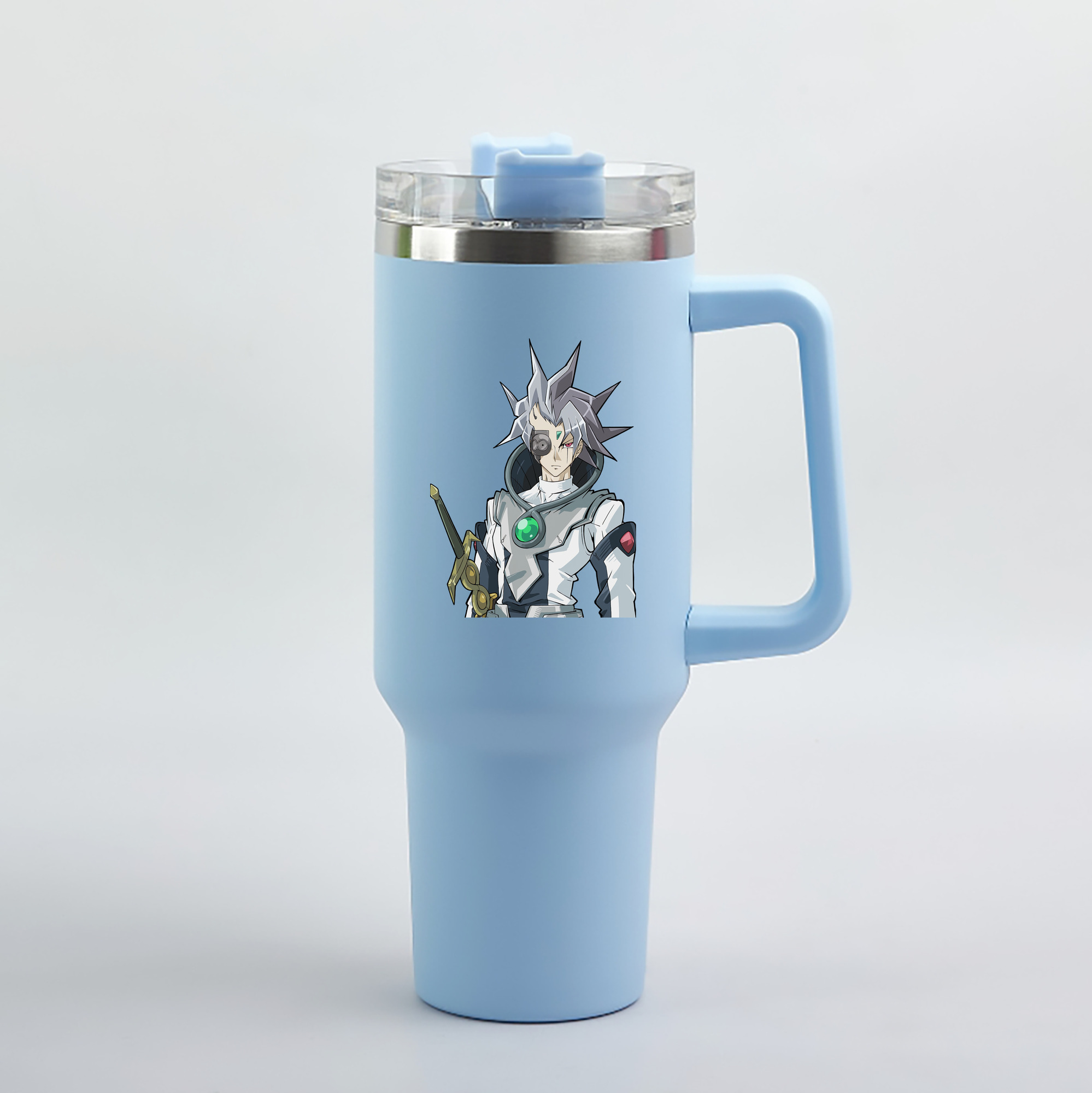 （画像用） 遊☆戯☆王 Yu-Gi-Oh! 1200mL車用タンブラー（カラープリント）