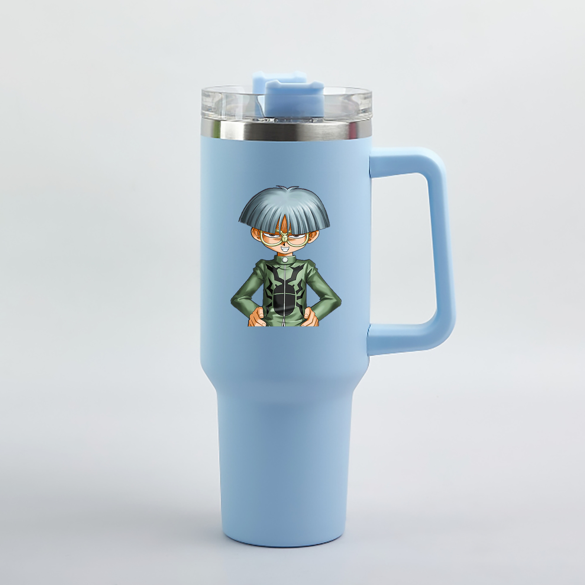 （画像用） 遊☆戯☆王 Yu-Gi-Oh! 1200mL車用タンブラー（カラープリント）