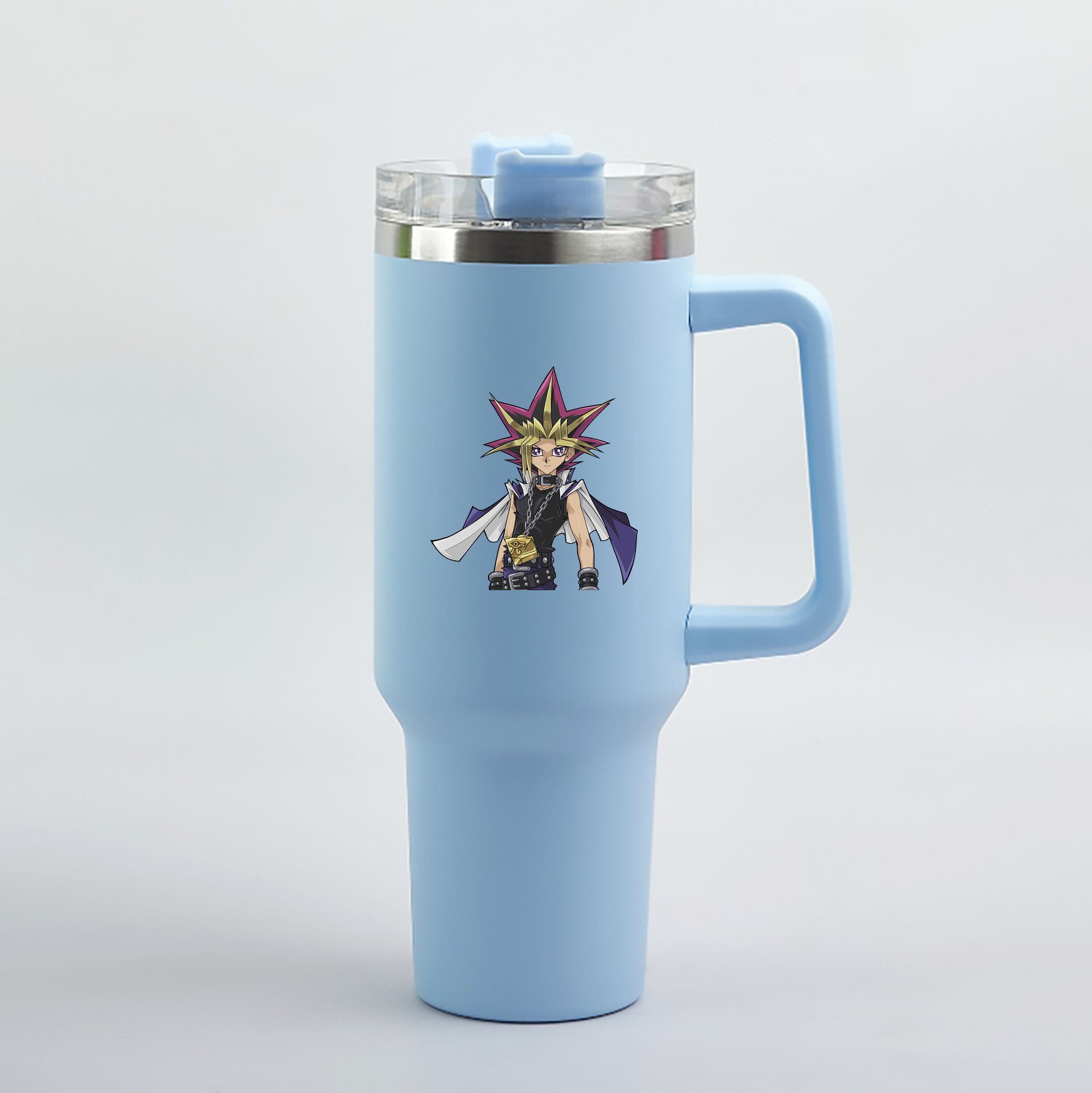 （画像用） 遊☆戯☆王 Yu-Gi-Oh! 1200mL車用タンブラー（カラープリント）