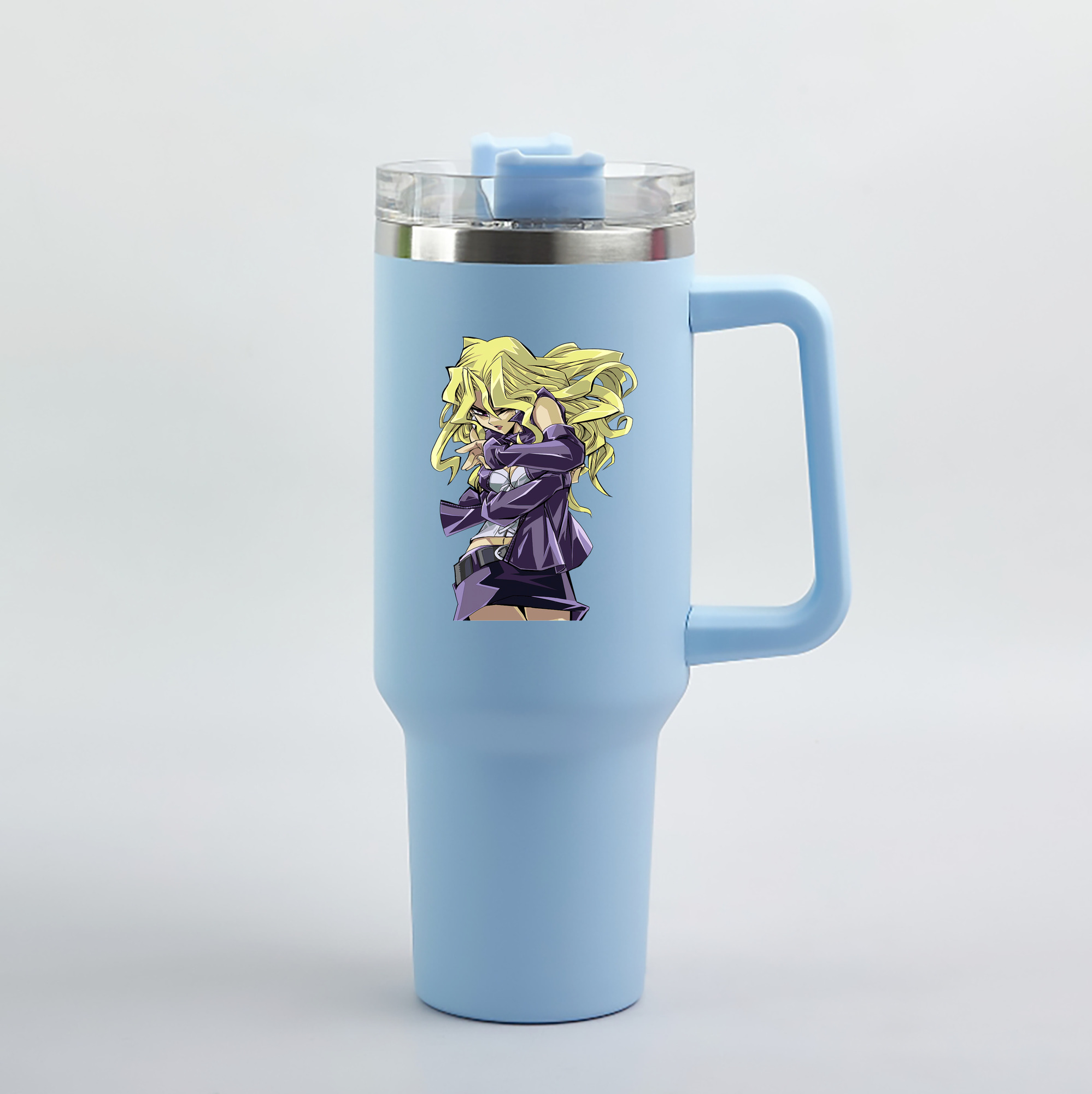 （画像用） 遊☆戯☆王 Yu-Gi-Oh! 1200mL車用タンブラー（カラープリント）