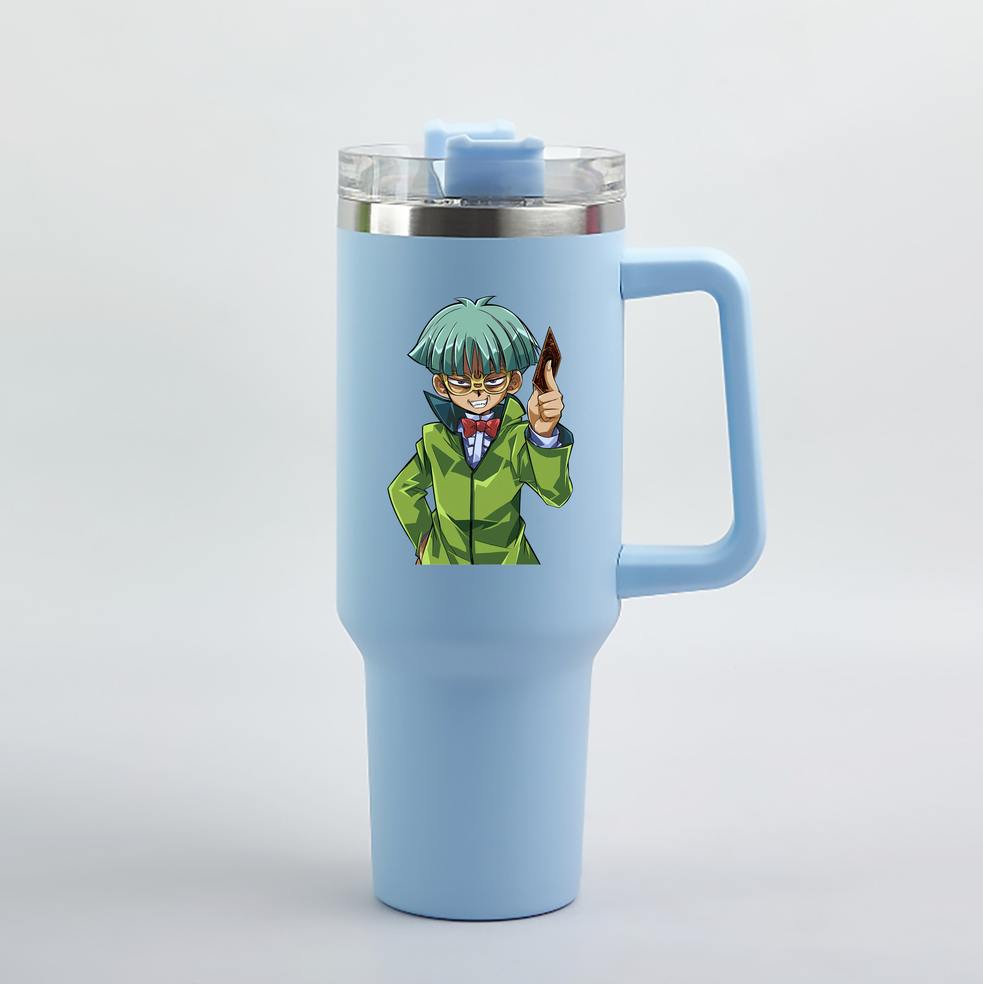 （画像用） 遊☆戯☆王 Yu-Gi-Oh! 1200mL車用タンブラー（カラープリント）