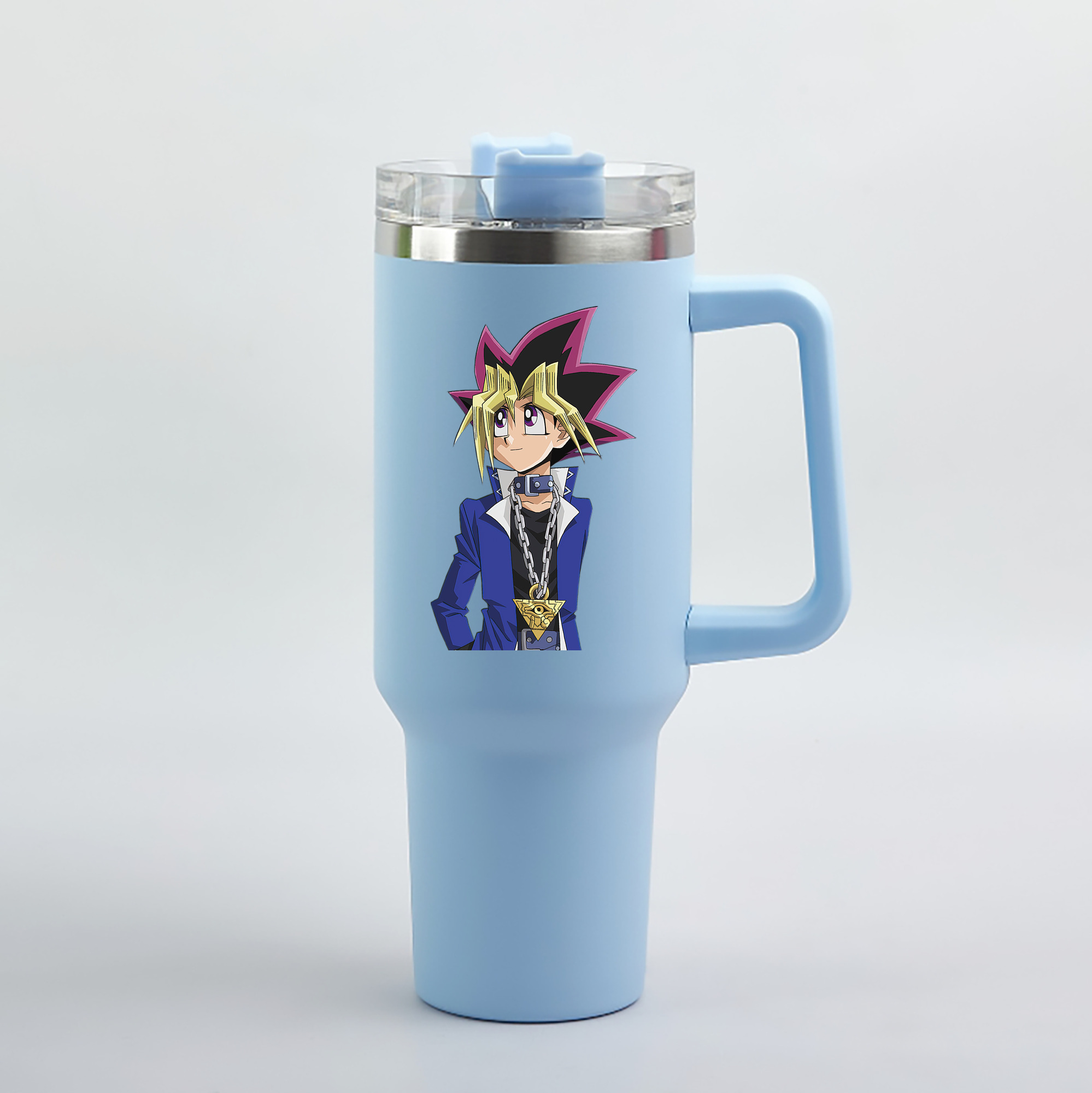 （画像用） 遊☆戯☆王 Yu-Gi-Oh! 1200mL車用タンブラー（カラープリント）