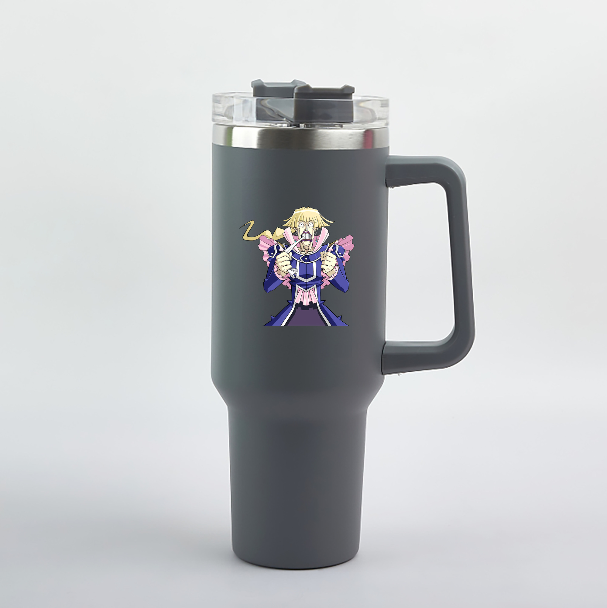 （画像用） 遊☆戯☆王 Yu-Gi-Oh! 1200mL車用タンブラー（カラープリント）