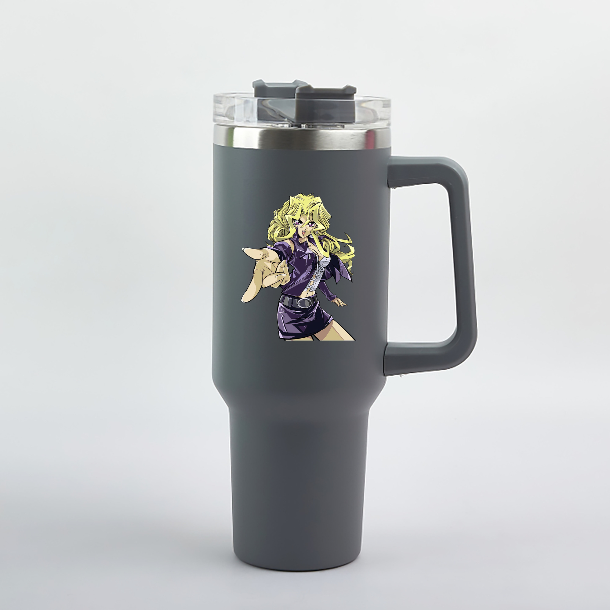（画像用） 遊☆戯☆王 Yu-Gi-Oh! 1200mL車用タンブラー（カラープリント）