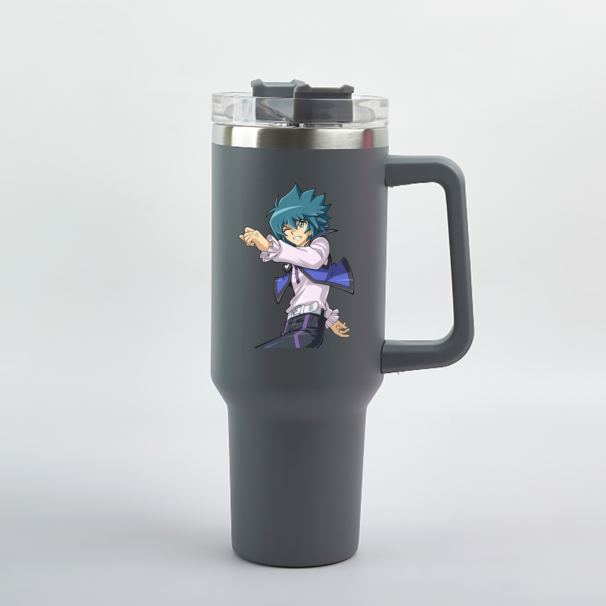 （画像用） 遊☆戯☆王 Yu-Gi-Oh! 1200mL車用タンブラー（カラープリント）
