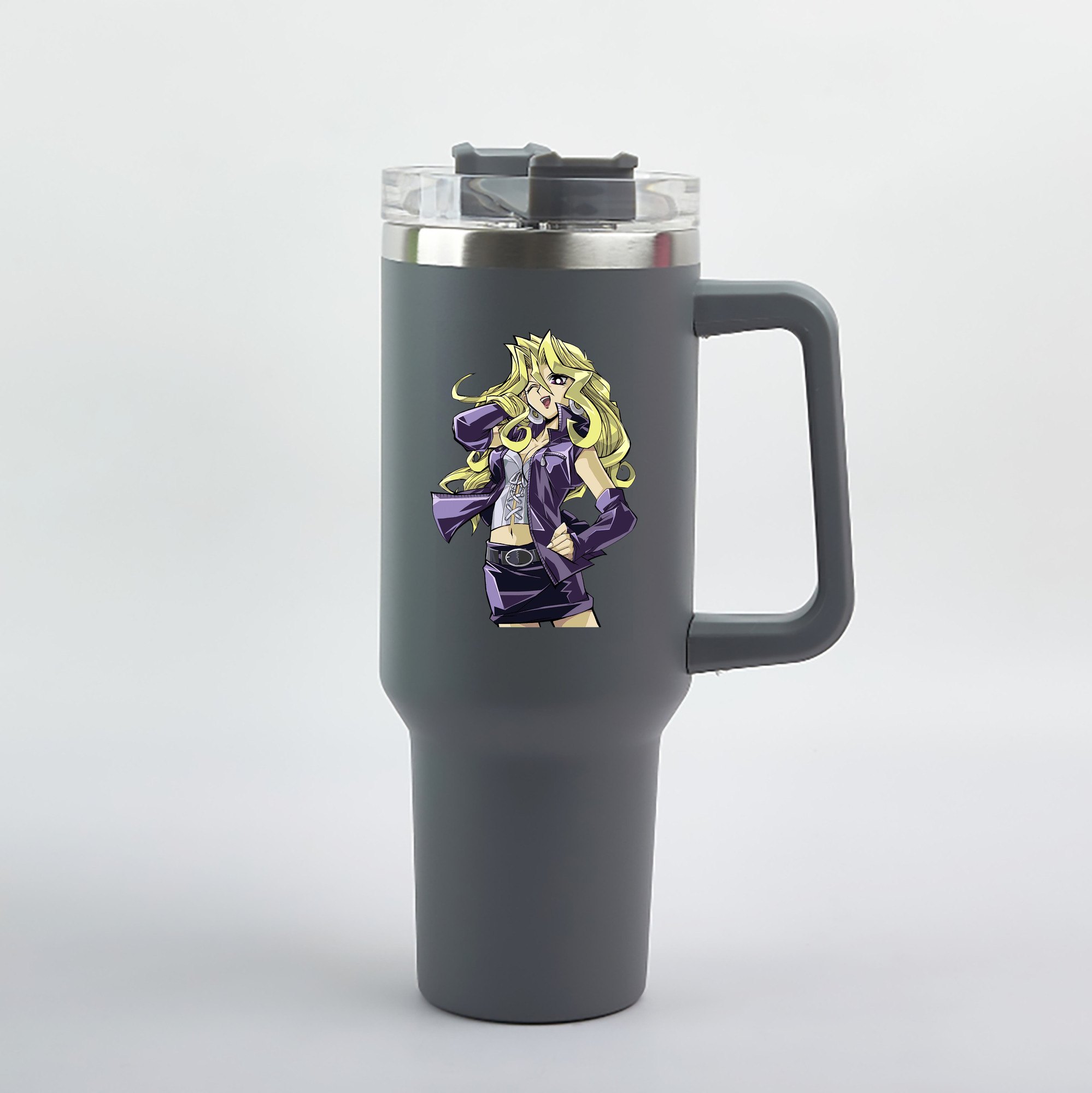 （画像用） 遊☆戯☆王 Yu-Gi-Oh! 1200mL車用タンブラー（カラープリント）