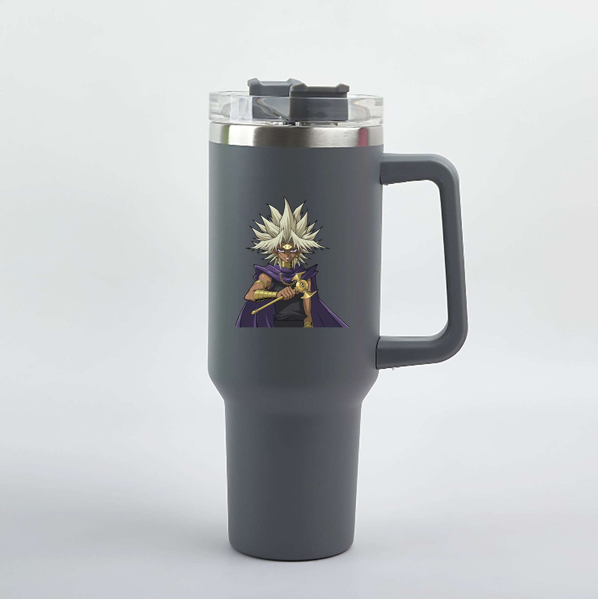 （画像用） 遊☆戯☆王 Yu-Gi-Oh! 1200mL車用タンブラー（カラープリント）