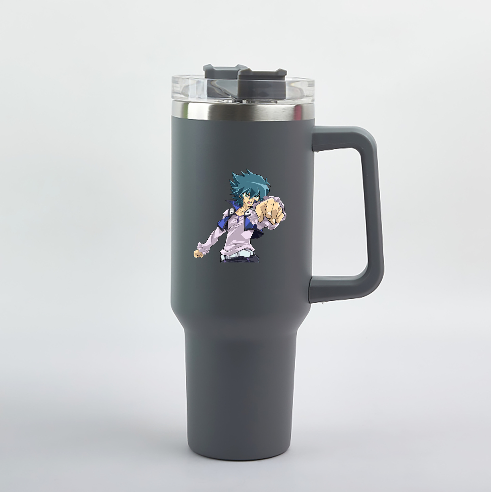 （画像用） 遊☆戯☆王 Yu-Gi-Oh! 1200mL車用タンブラー（カラープリント）