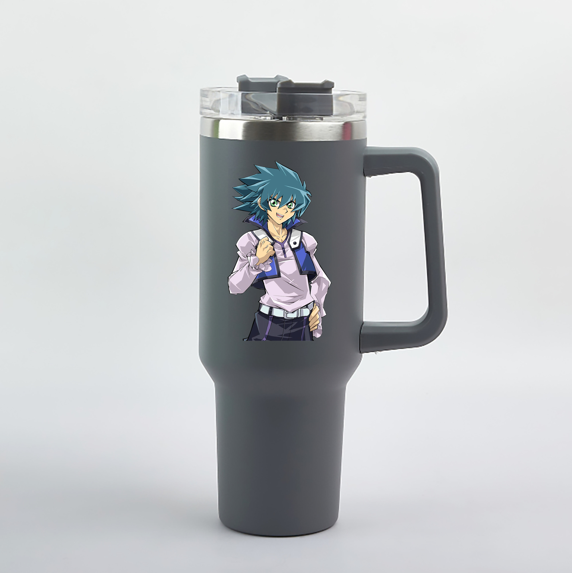 （画像用） 遊☆戯☆王 Yu-Gi-Oh! 1200mL車用タンブラー（カラープリント）