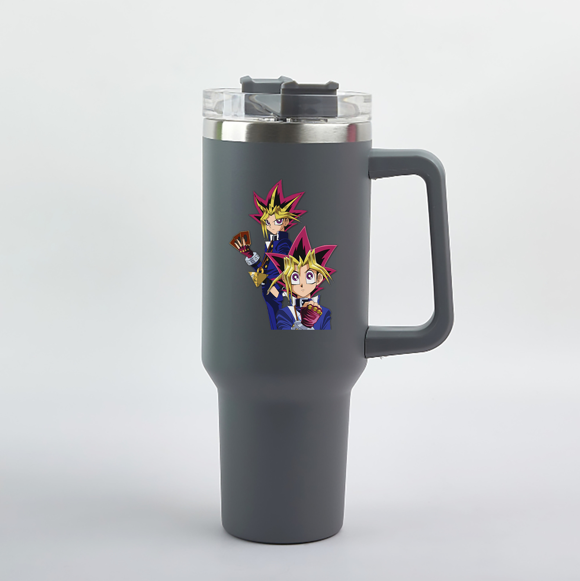 （画像用） 遊☆戯☆王 Yu-Gi-Oh! 1200mL車用タンブラー（カラープリント）