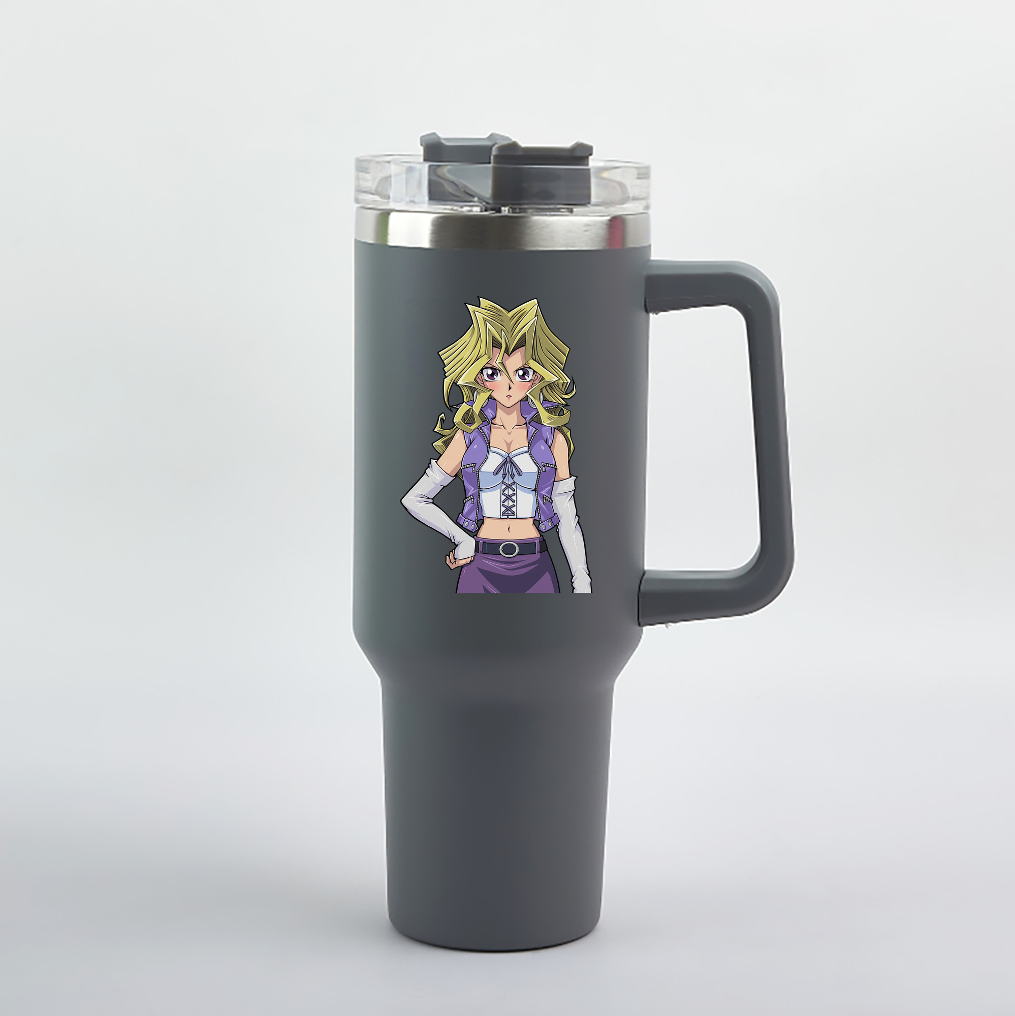 （画像用） 遊☆戯☆王 Yu-Gi-Oh! 1200mL車用タンブラー（カラープリント）