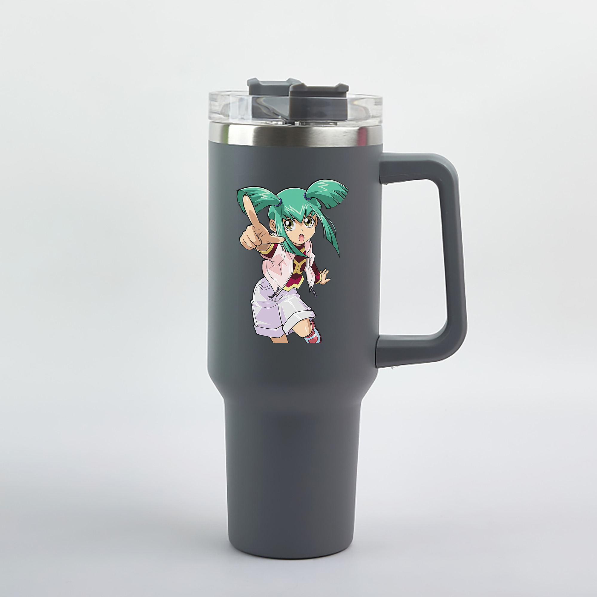 （画像用） 遊☆戯☆王 Yu-Gi-Oh! 1200mL車用タンブラー（カラープリント）