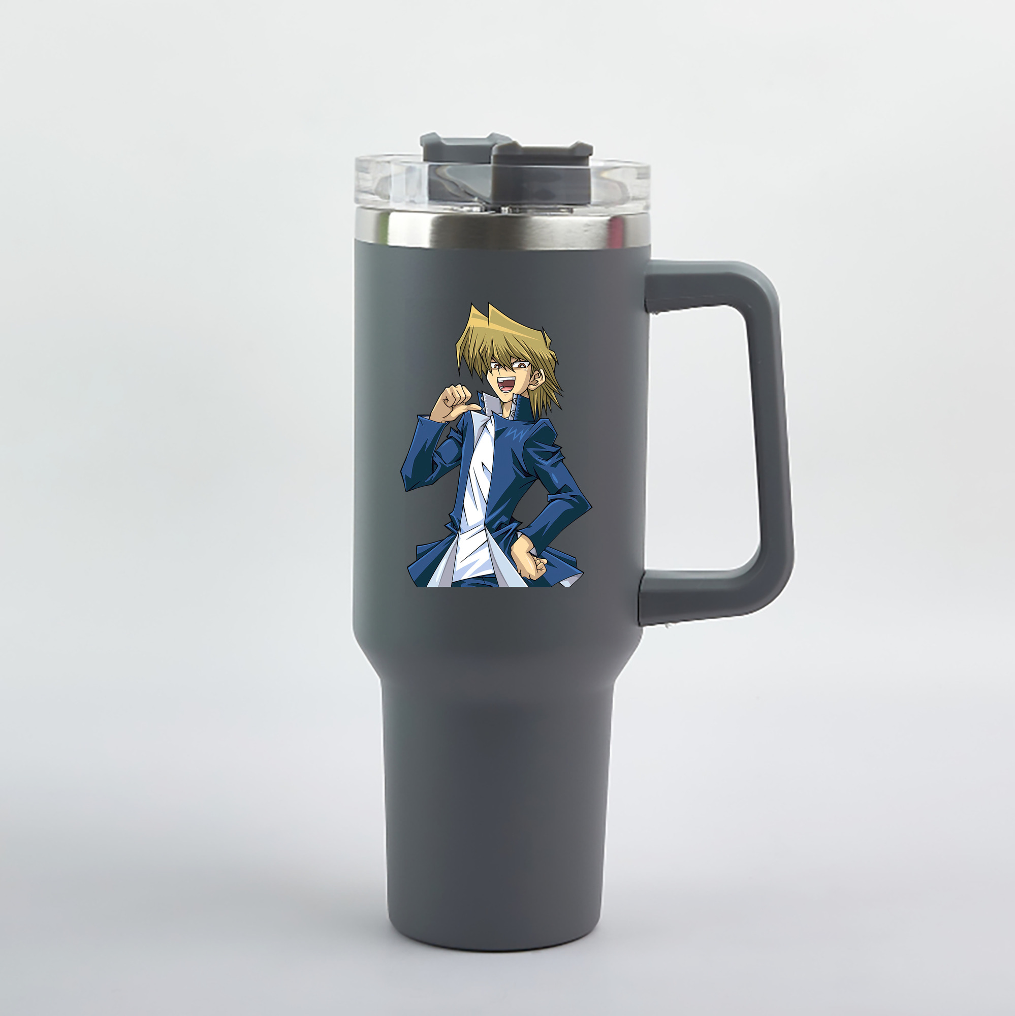 （画像用） 遊☆戯☆王 Yu-Gi-Oh! 1200mL車用タンブラー（カラープリント）