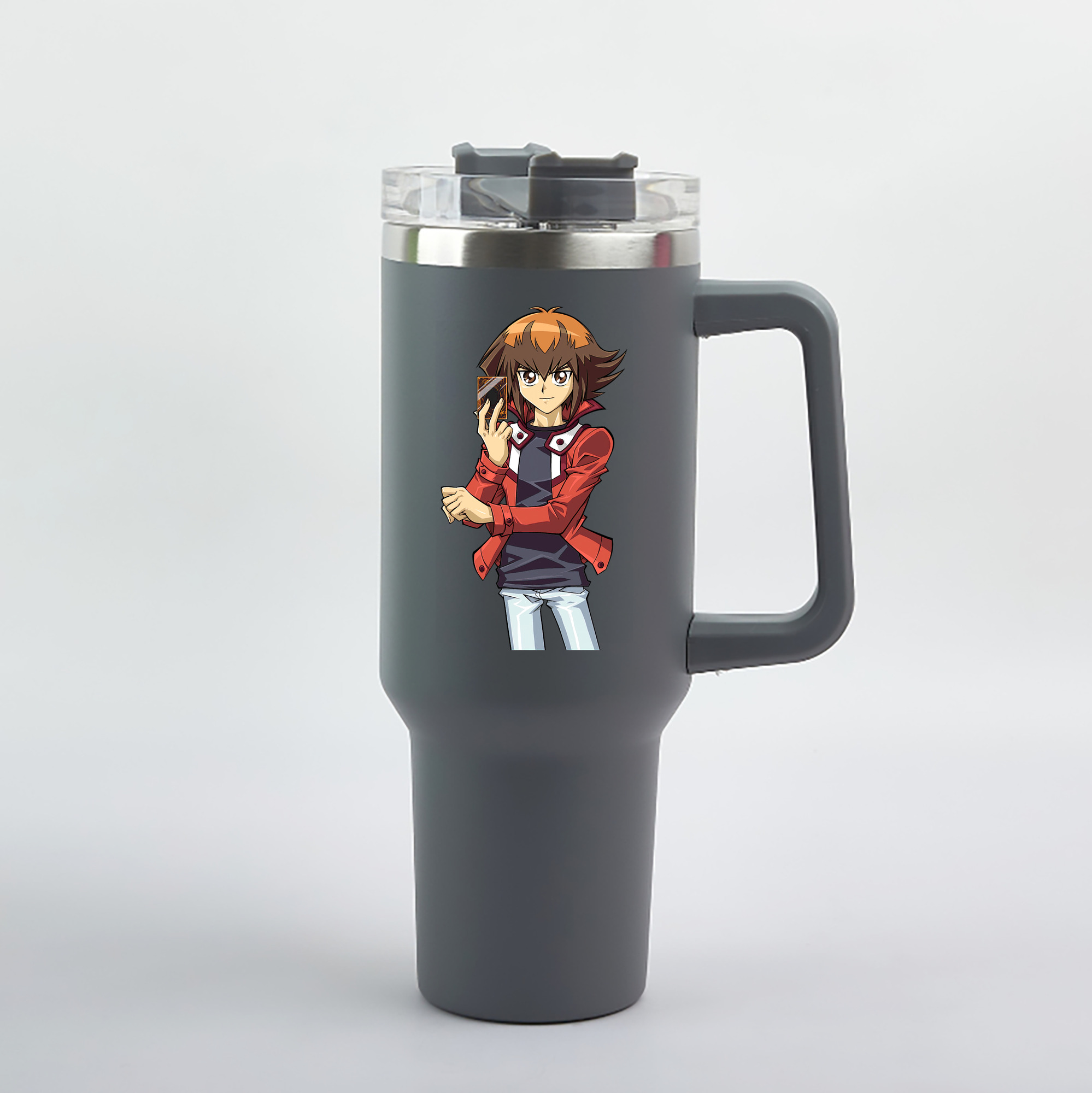 （画像用） 遊☆戯☆王 Yu-Gi-Oh! 1200mL車用タンブラー（カラープリント）