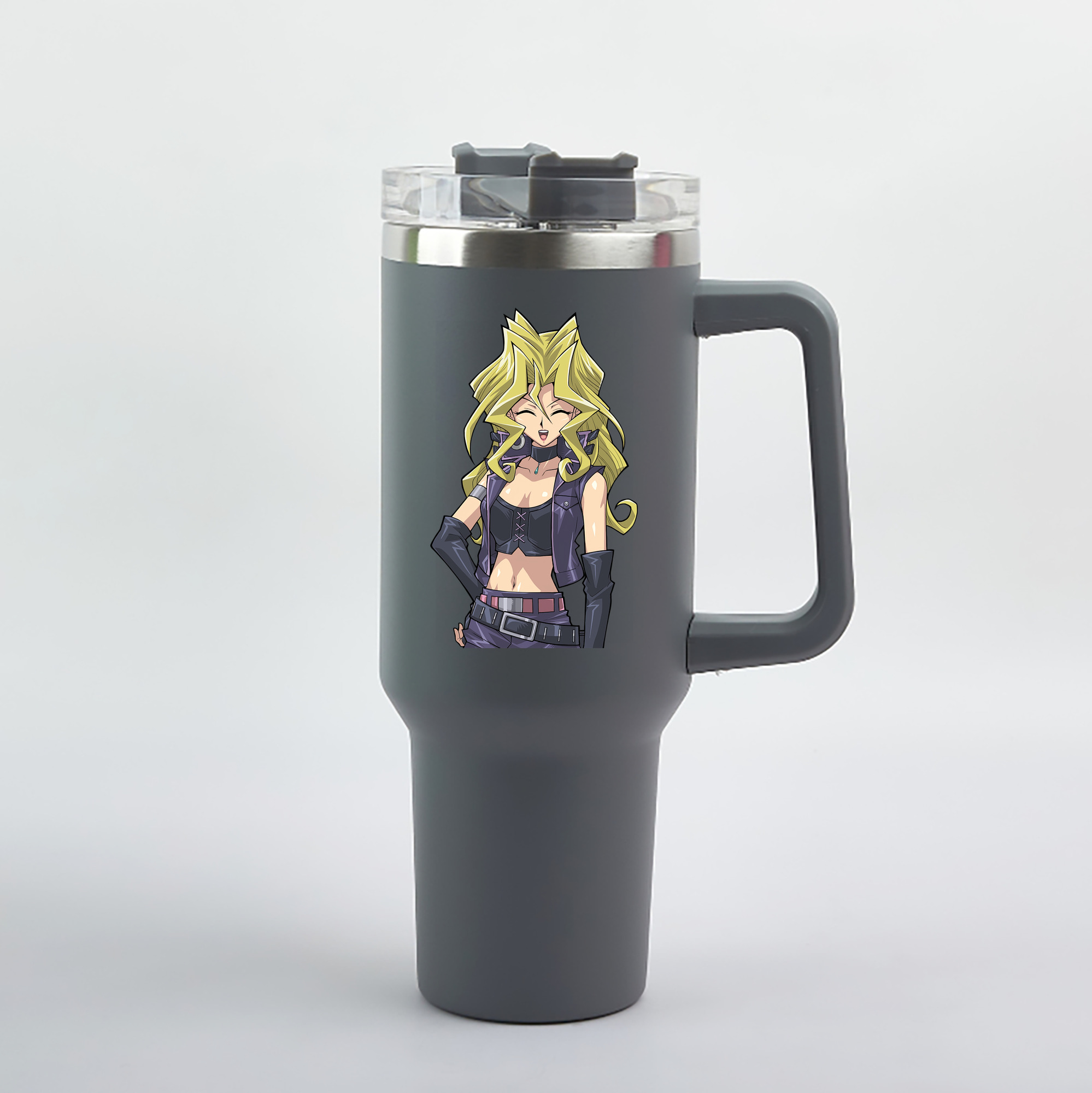 （画像用） 遊☆戯☆王 Yu-Gi-Oh! 1200mL車用タンブラー（カラープリント）
