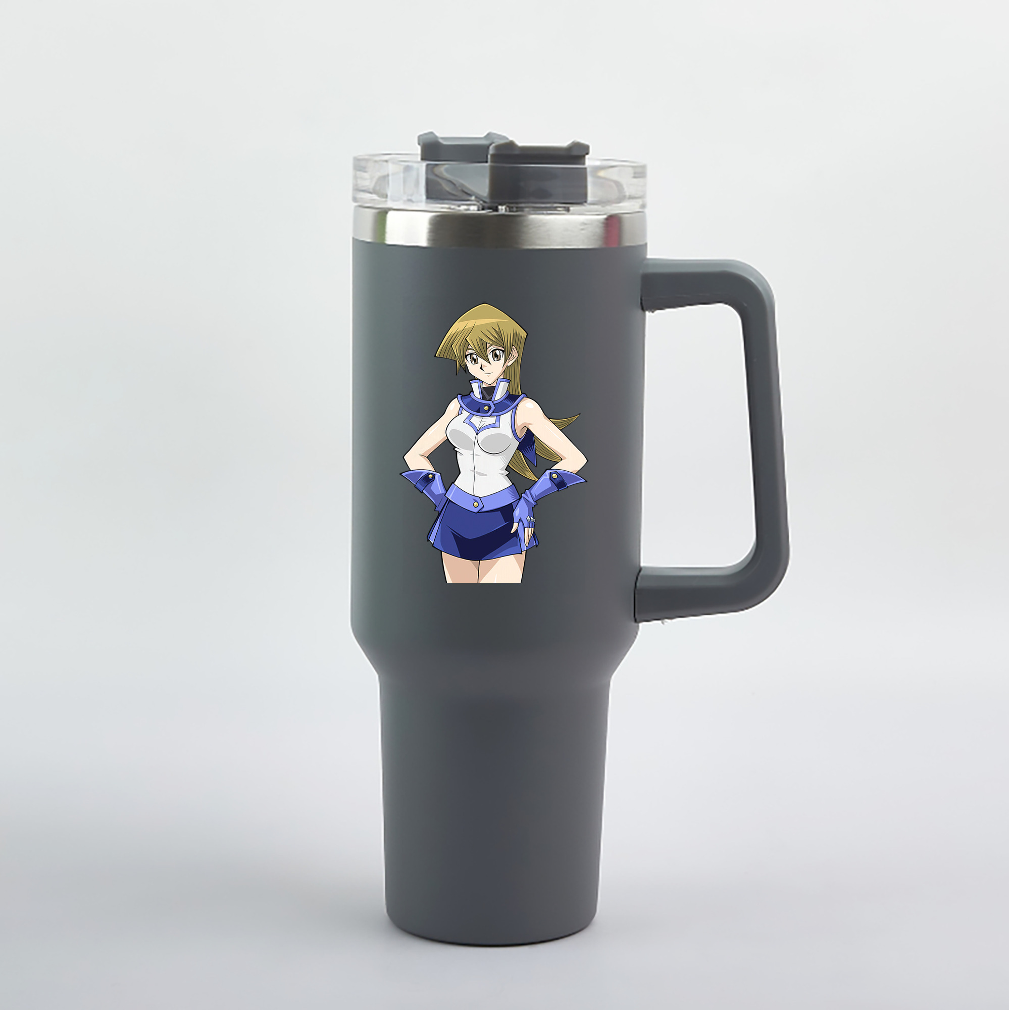 （画像用） 遊☆戯☆王 Yu-Gi-Oh! 1200mL車用タンブラー（カラープリント）