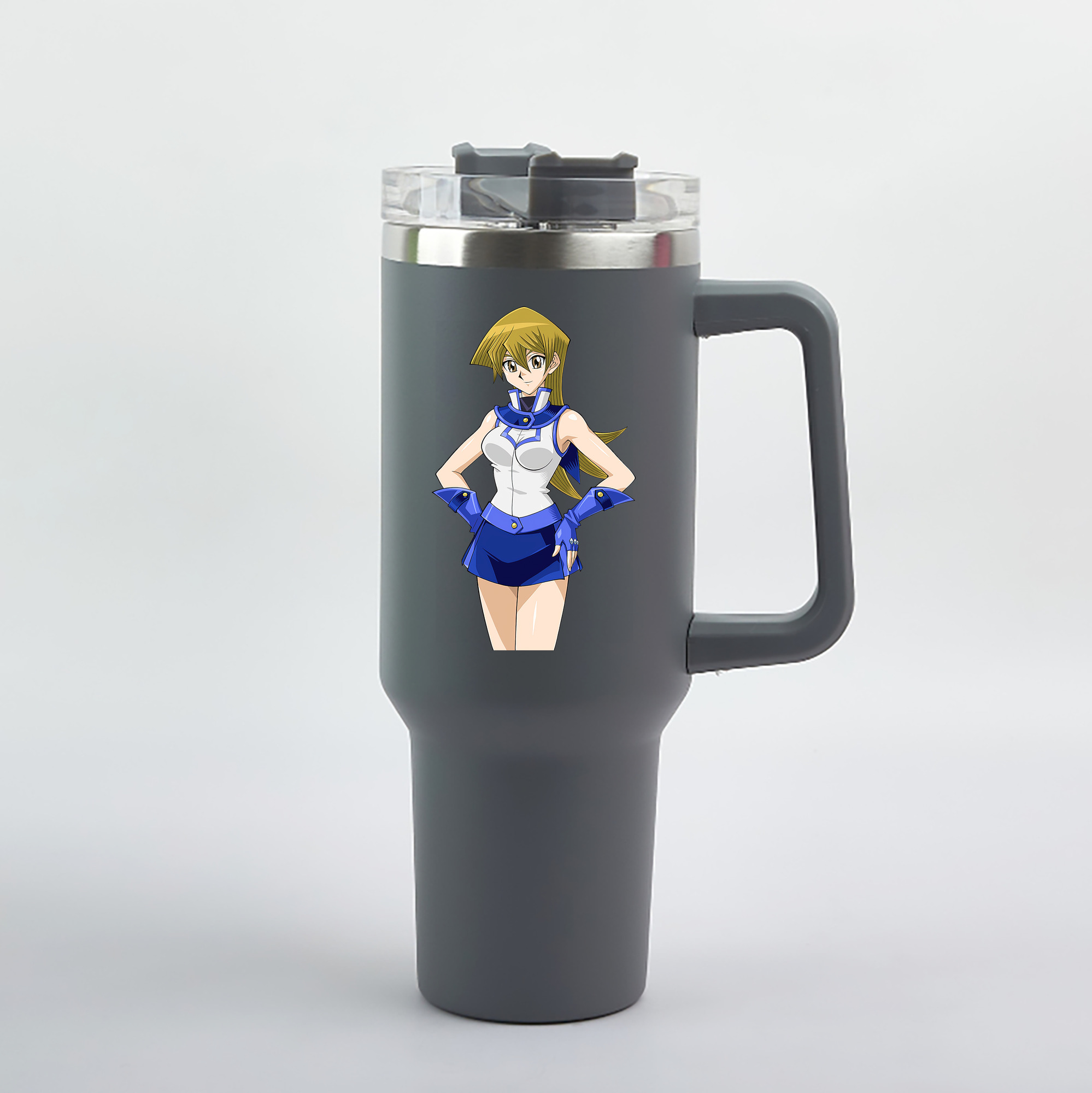 （画像用） 遊☆戯☆王 Yu-Gi-Oh! 1200mL車用タンブラー（カラープリント）
