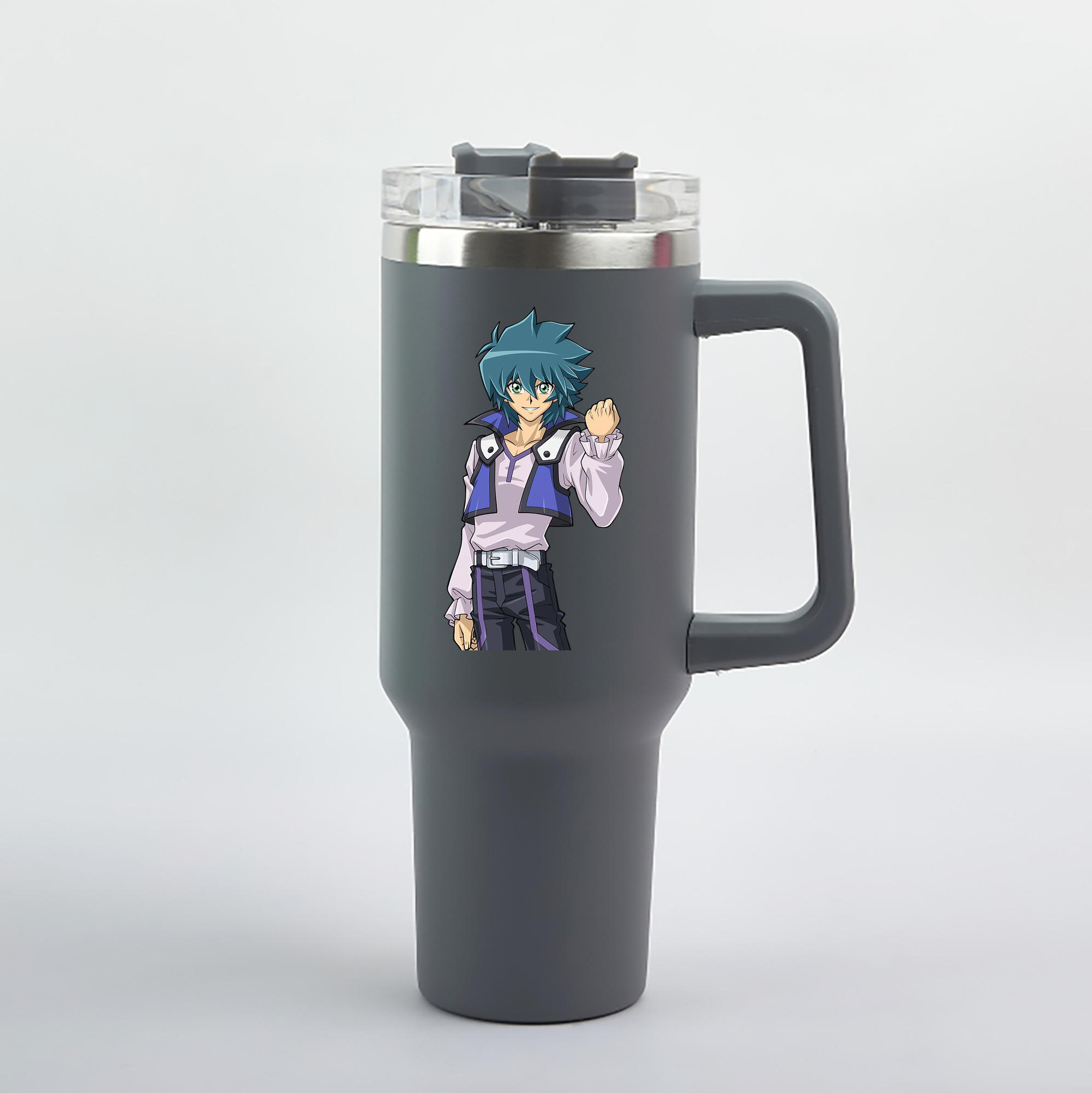 （画像用） 遊☆戯☆王 Yu-Gi-Oh! 1200mL車用タンブラー（カラープリント）