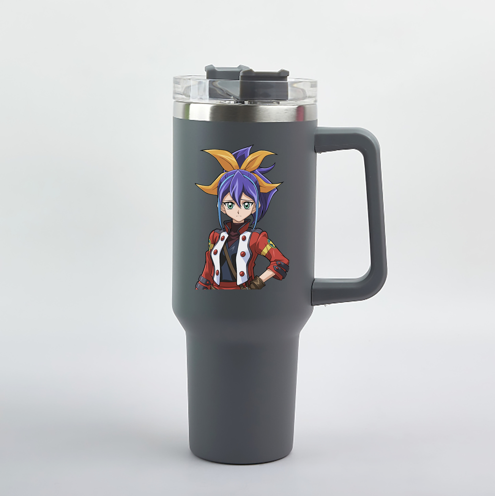 （画像用） 遊☆戯☆王 Yu-Gi-Oh! 1200mL車用タンブラー（カラープリント）