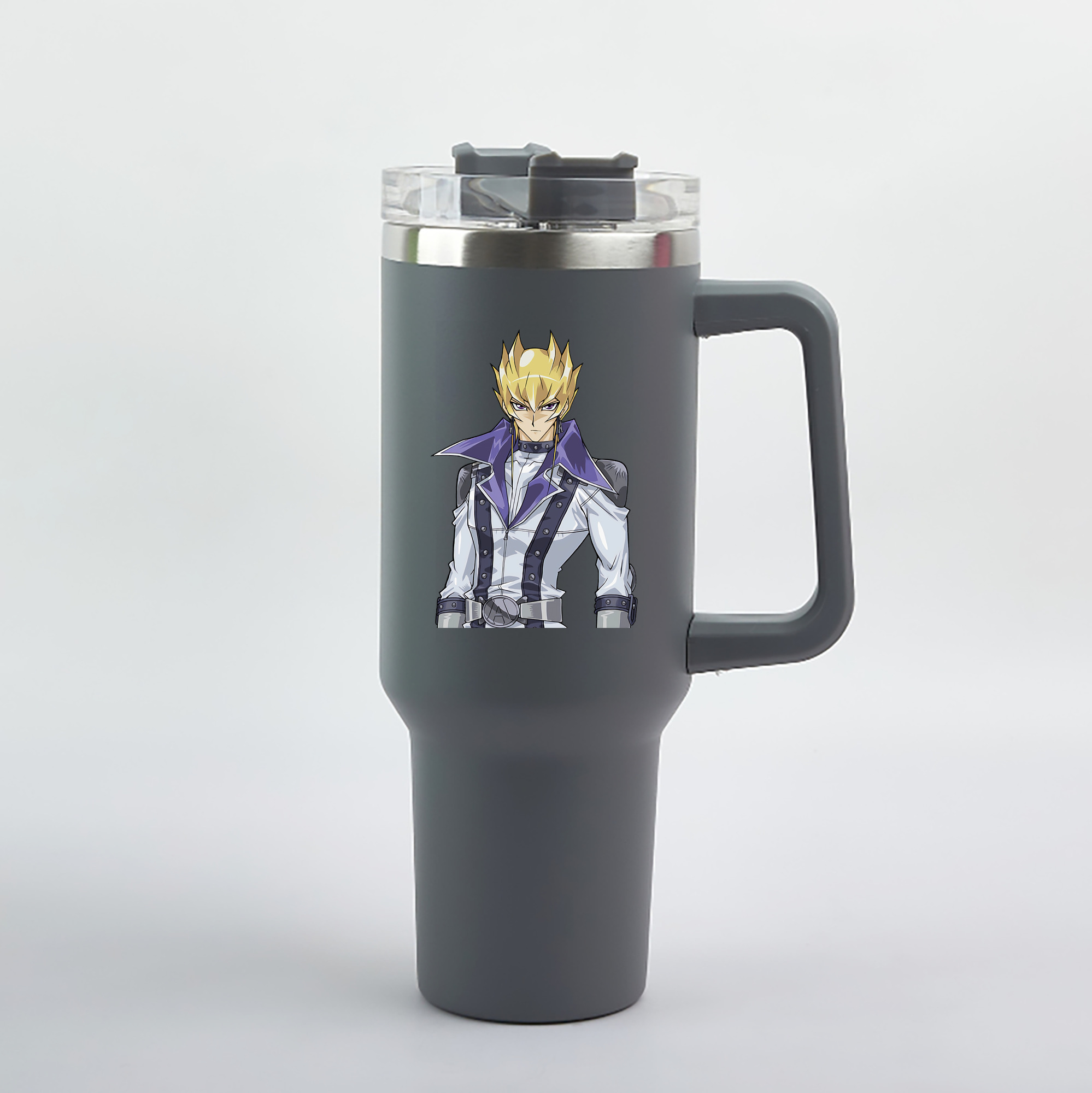 （画像用） 遊☆戯☆王 Yu-Gi-Oh! 1200mL車用タンブラー（カラープリント）