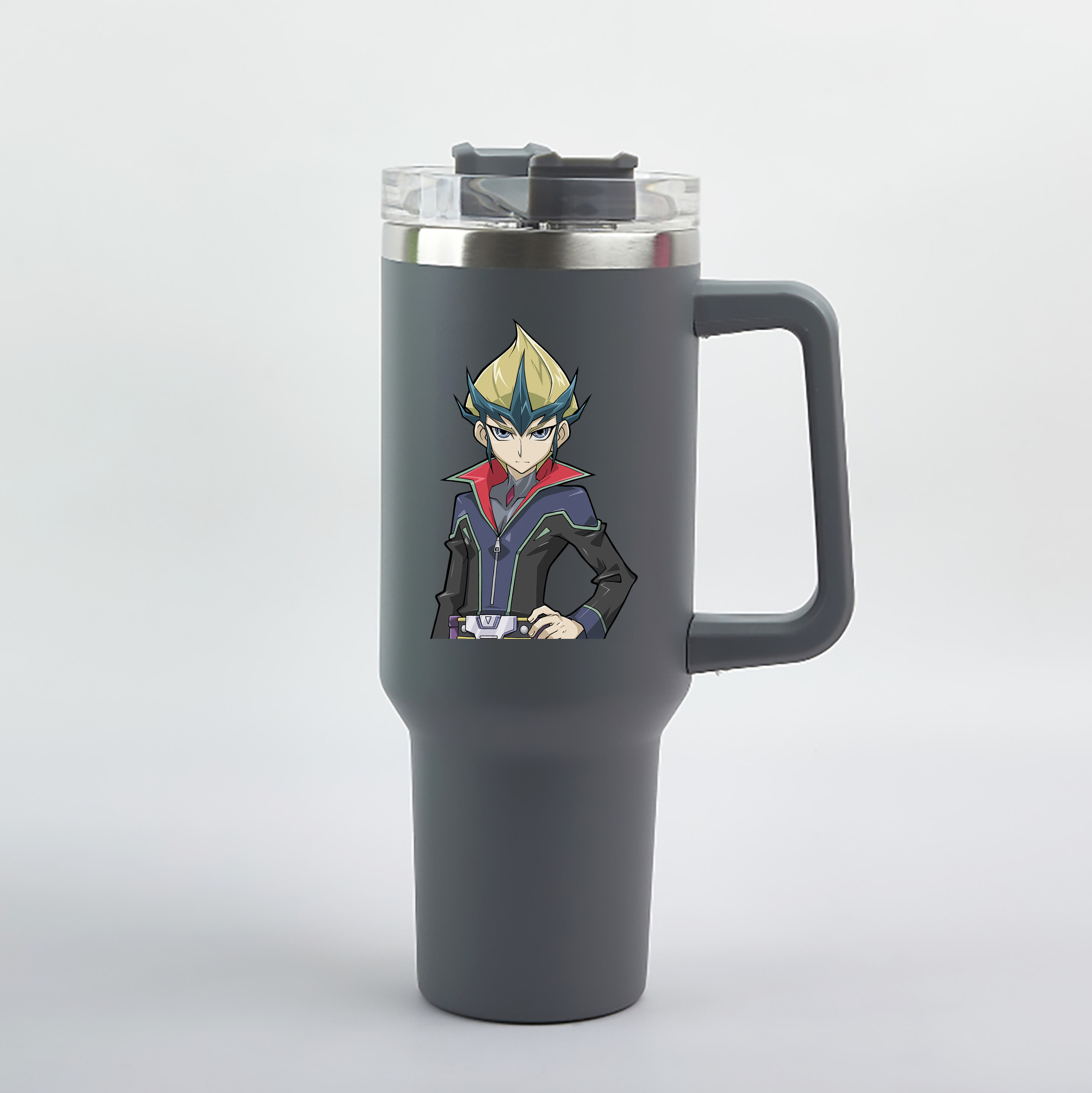 （画像用） 遊☆戯☆王 Yu-Gi-Oh! 1200mL車用タンブラー（カラープリント）