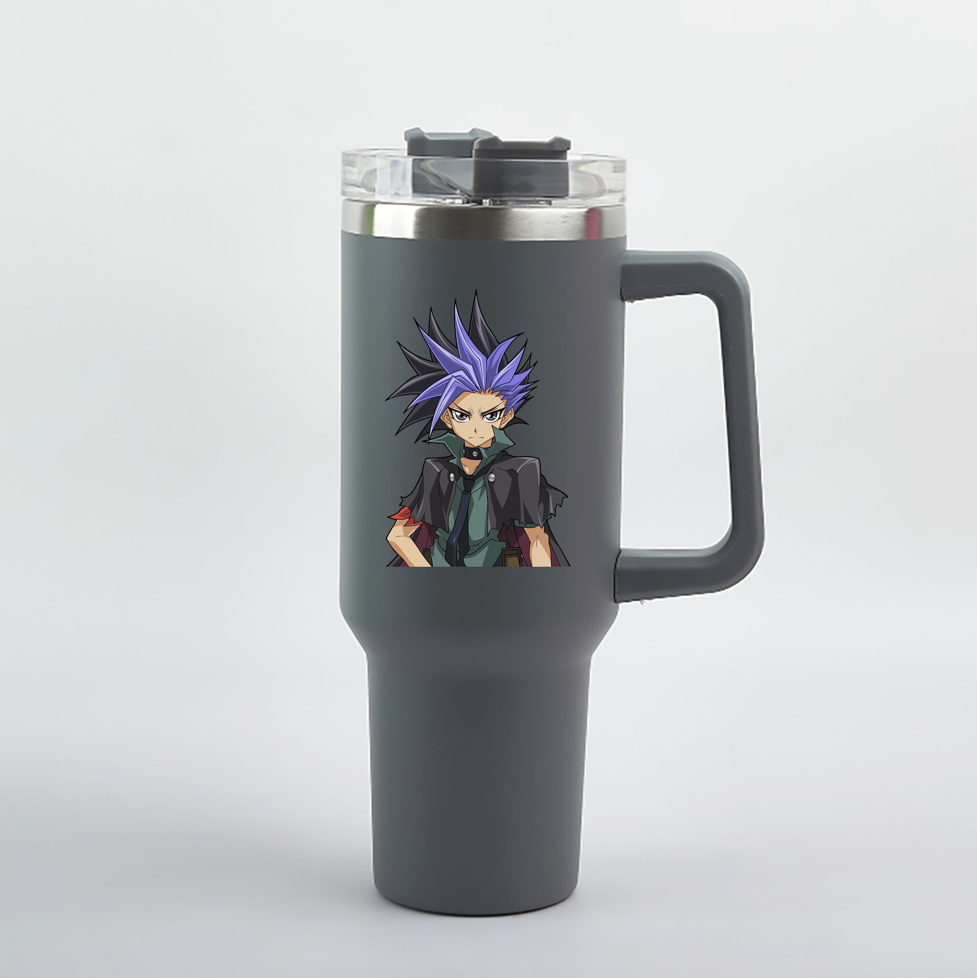 （画像用） 遊☆戯☆王 Yu-Gi-Oh! 1200mL車用タンブラー（カラープリント）