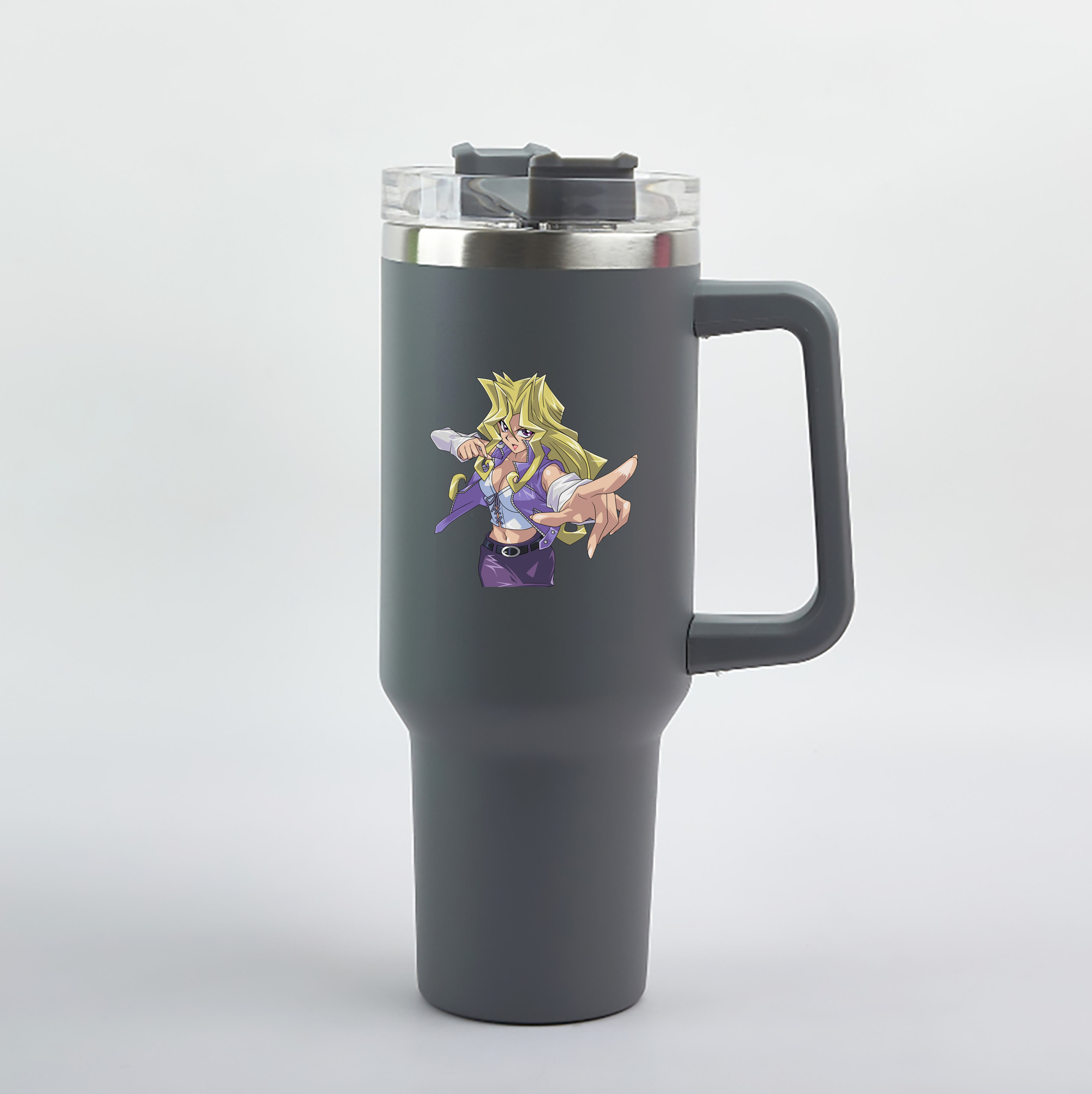 （画像用） 遊☆戯☆王 Yu-Gi-Oh! 1200mL車用タンブラー（カラープリント）