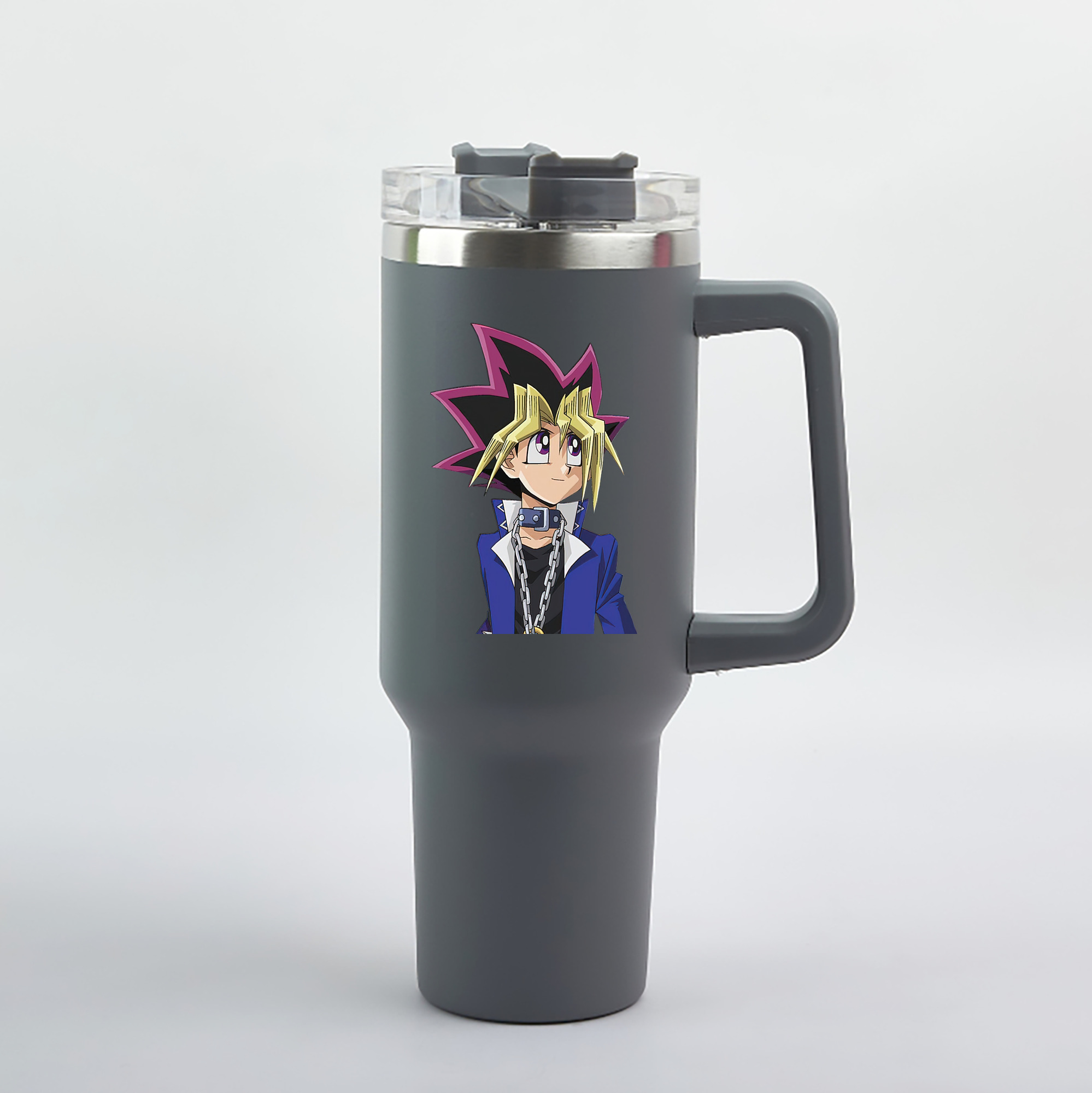 （画像用） 遊☆戯☆王 Yu-Gi-Oh! 1200mL車用タンブラー（カラープリント）