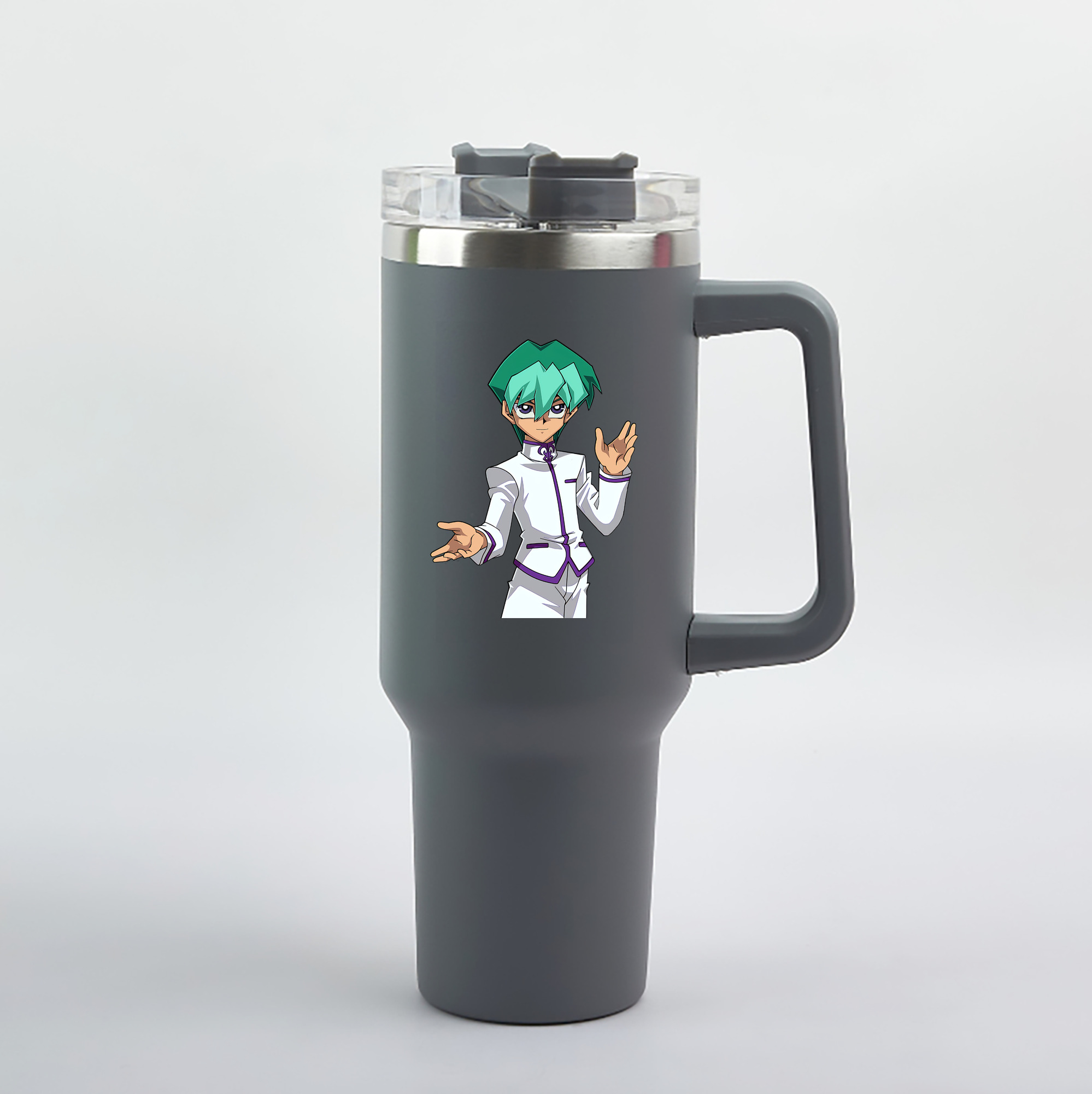 （画像用） 遊☆戯☆王 Yu-Gi-Oh! 1200mL車用タンブラー（カラープリント）
