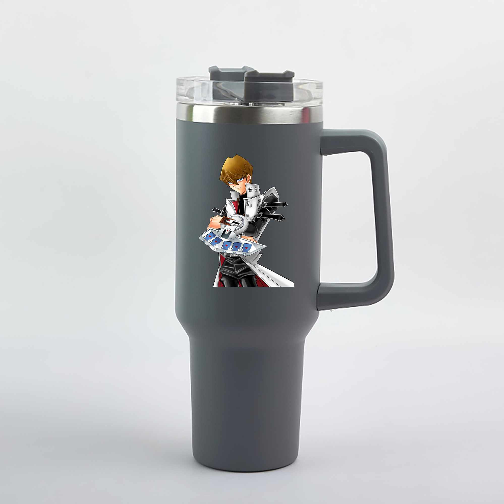 （画像用） 遊☆戯☆王 Yu-Gi-Oh! 1200mL車用タンブラー（カラープリント）